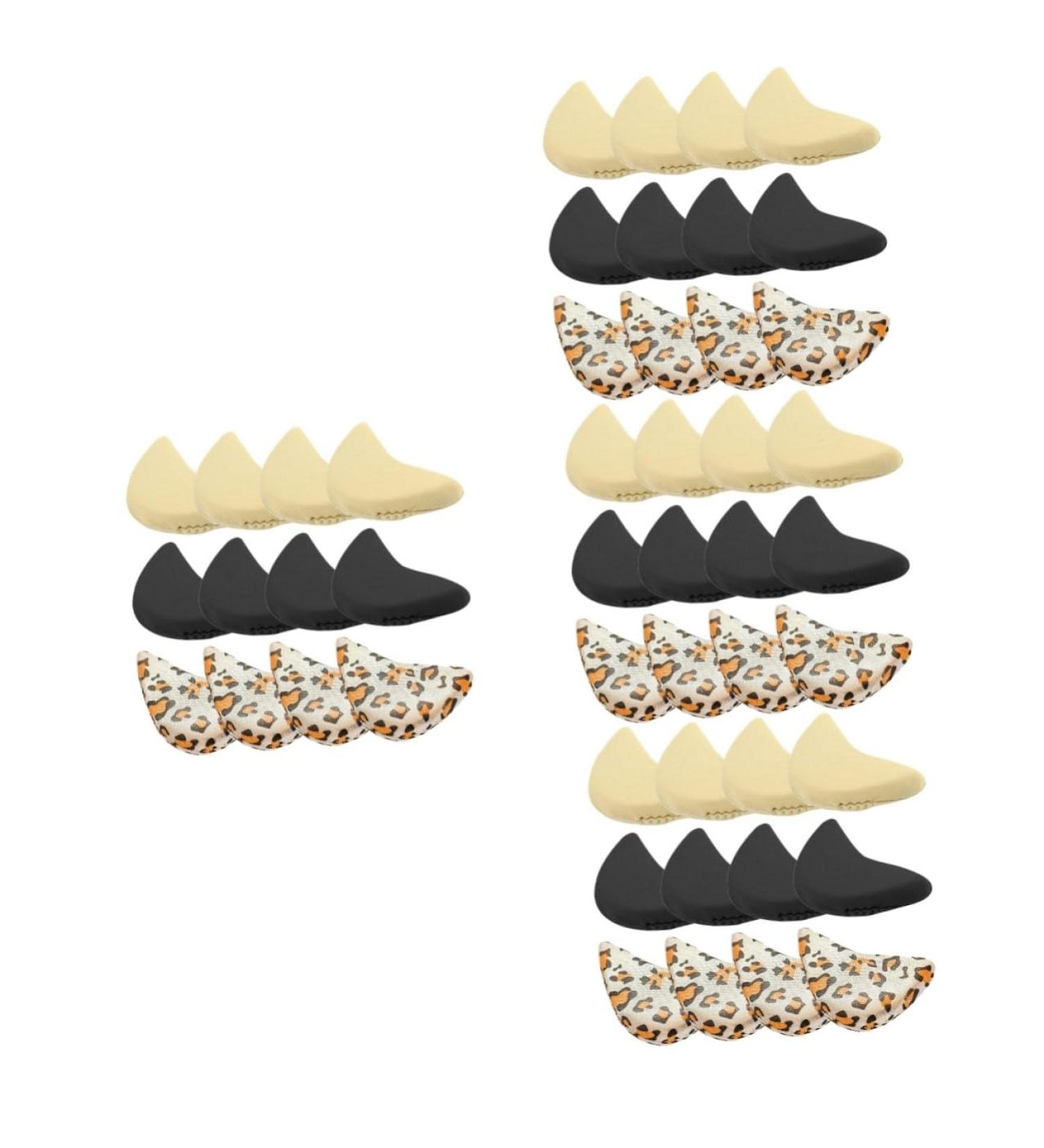 NOLITOY High Heel Pads - 24 Pairs Gel Inserts for Too Big Shoes Comfort for Men & Women Soft Foot Brace for Pain Relief - Buy Online on GoSupps.com