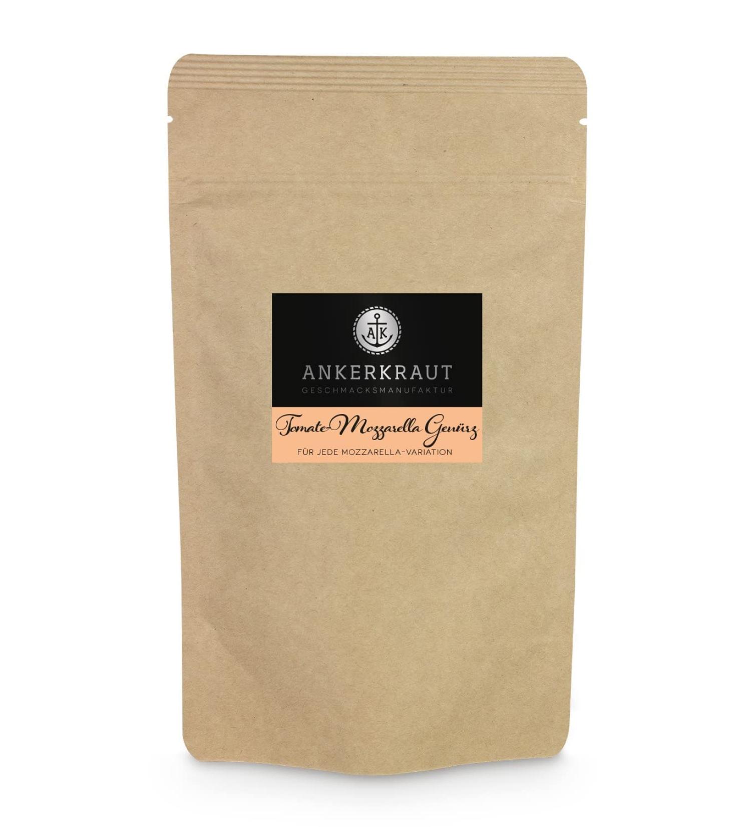 Buy Ankerkraut Tomato-Mozzarella Spice - 110g Mediterranean Antipasti Blend Sugar-Free Premium Quality - International Shipping Available - Buy Online on GoSupps.com