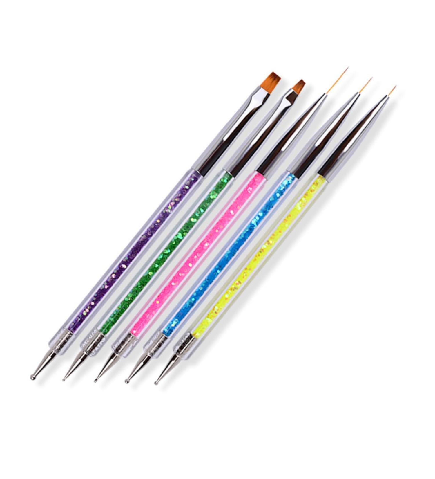 Sets kit de manicura Nail Art Nail Dotting Pen Nail Drawing Pen Nail Art Pen gel pen manicure - Buy Online on GoSupps.com