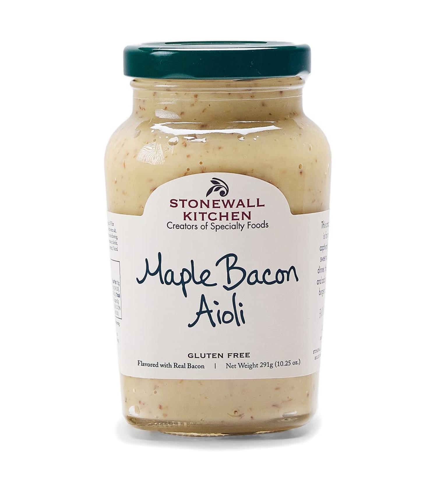 Stonewall Kitchen Maple Bacon Aioli 10.25 oz - Delicious Condiment for Savory Flavors - Buy Online on GoSupps.com