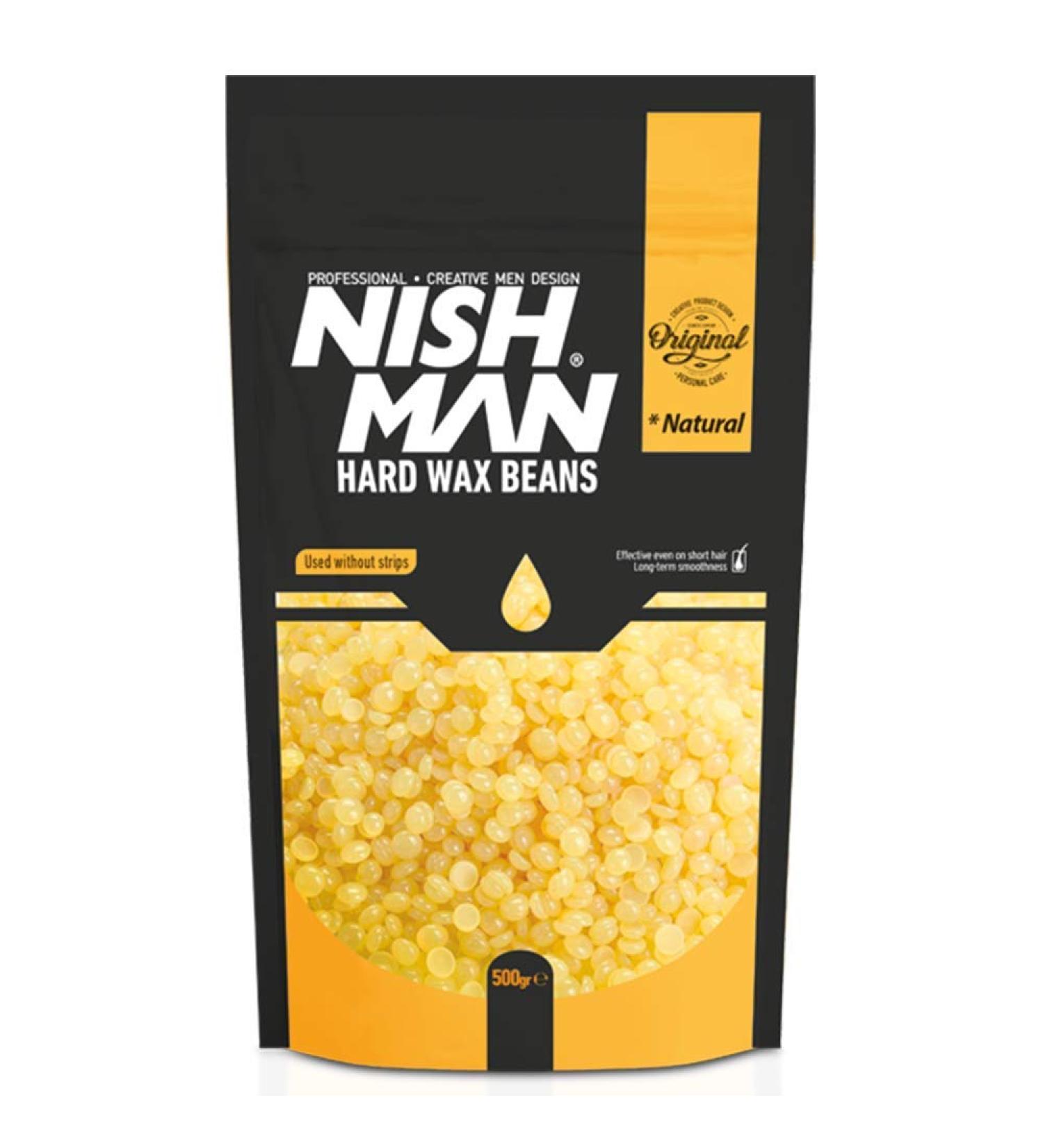 NISHMAN Natural Elastic Hot Wax Beads 500 g