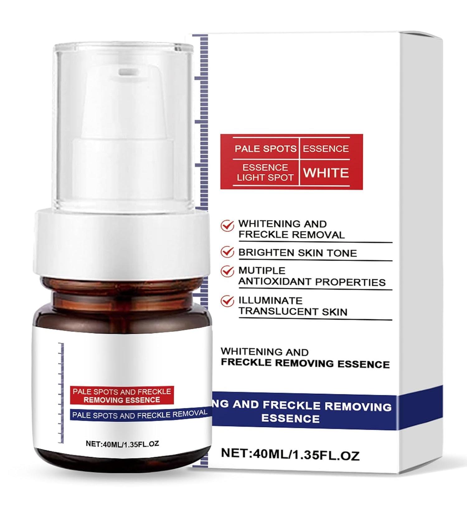 Whitening and Freckle Removing Essence | 30ml Magic Whitening Spots Cream | Vitamin C Blemish Serum for Melasma Melanosis Acne Scar (1PC) - Buy Online on GoSupps.com