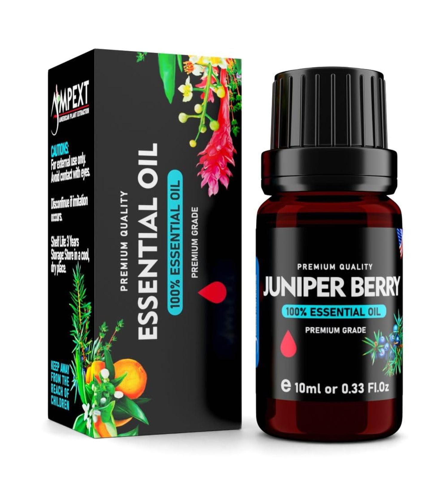 Juniper Berry (Juniperus communis) 100% Pure Essential Oil Select Grade 10ml - Buy Online on GoSupps.com