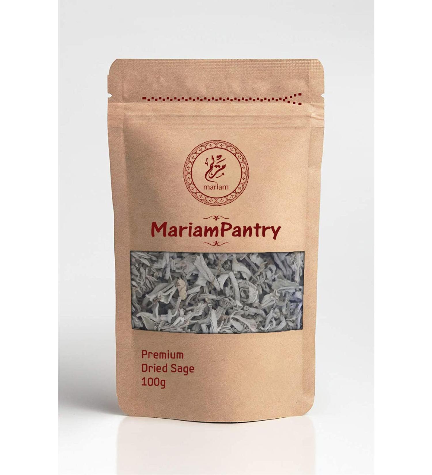 Dried Sage for Burning - 100g Refill for Smudging Rituals | Premium Quality Herbs - Buy Online on GoSupps.com