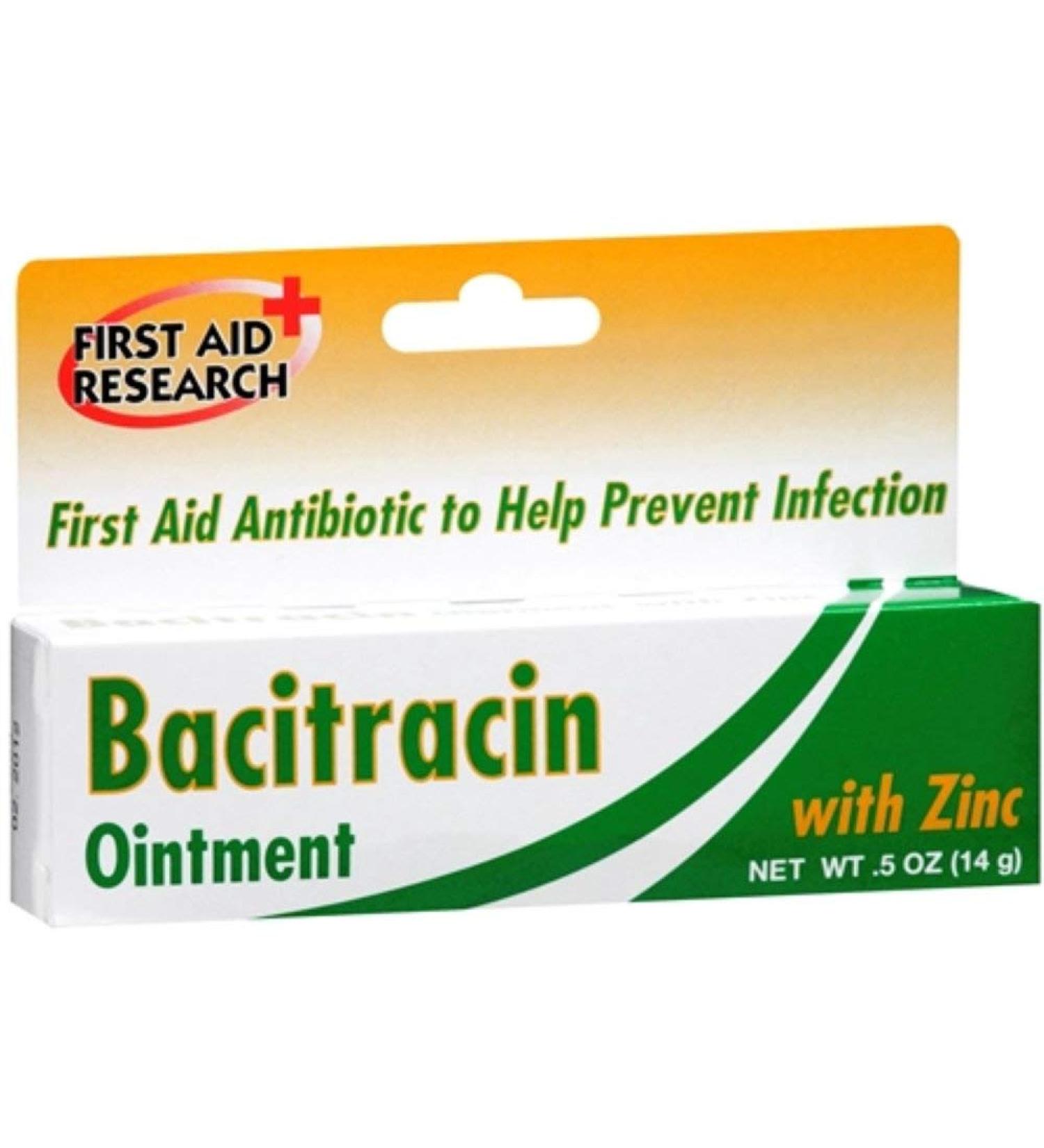 FIRST AID RESEARCH CORP Bacitracin-Zinc Oint Far 0.5 Ounce (Pack of 1)