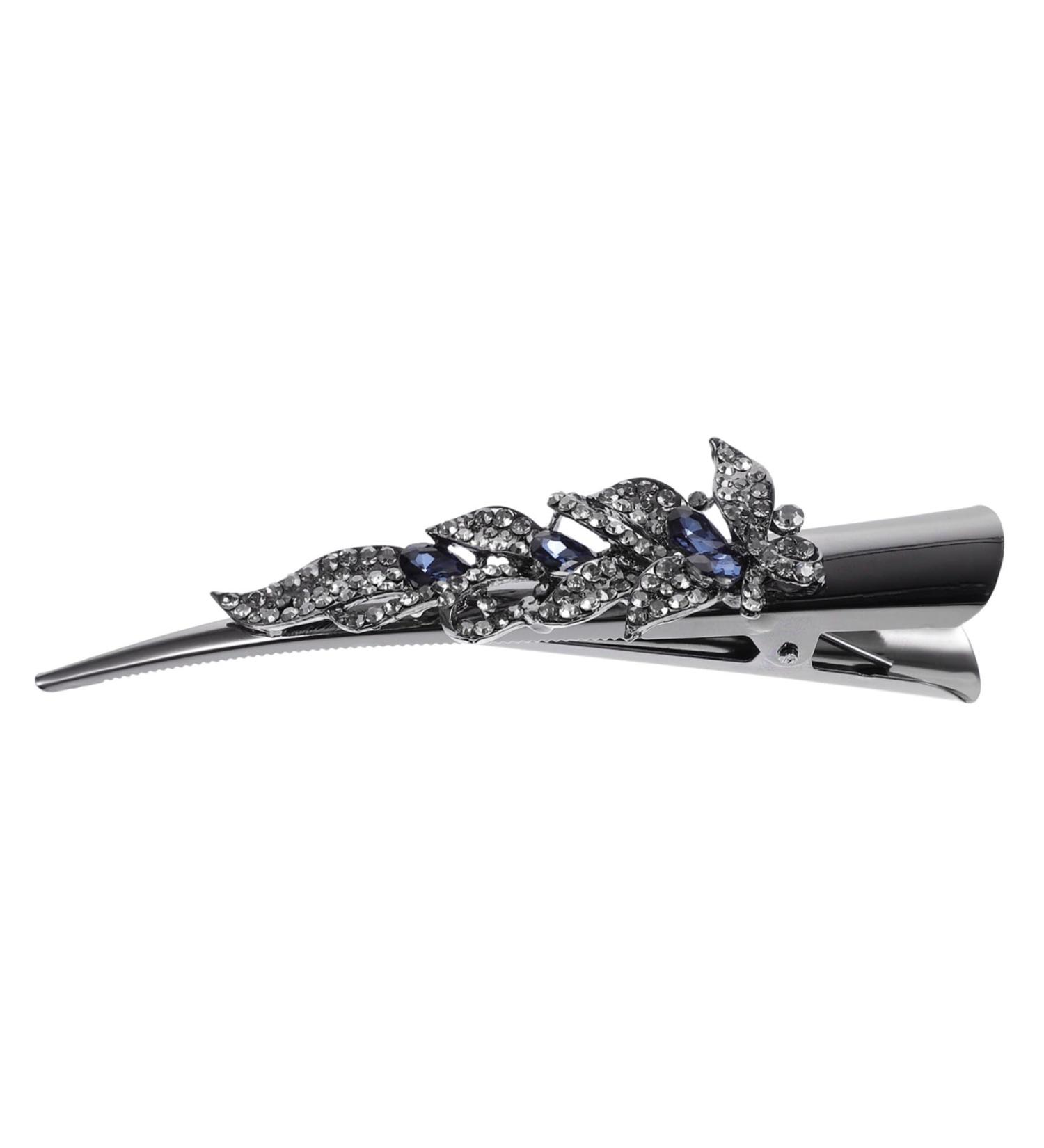minkissy fancy barrettes for women's hair small alligator clips thin hair sparkly hair clips bling hair clips alligator hair clips rhinestone hair clips crocodile skin crystal Metal Mother - Buy Online on GoSupps.com