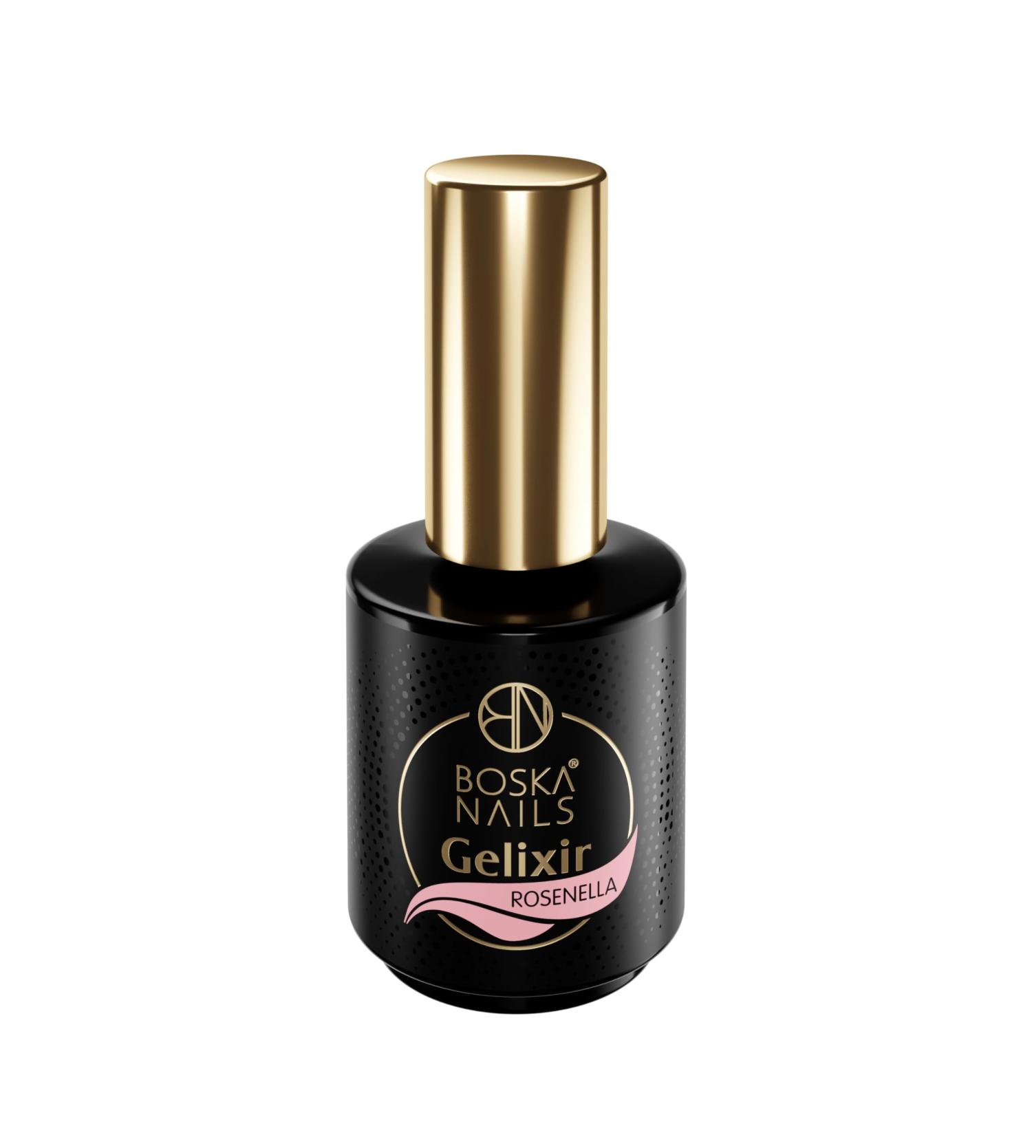 Divine Nails Gelixir Gel in Bottle Rosenella 15 ml - Buy Online on GoSupps.com