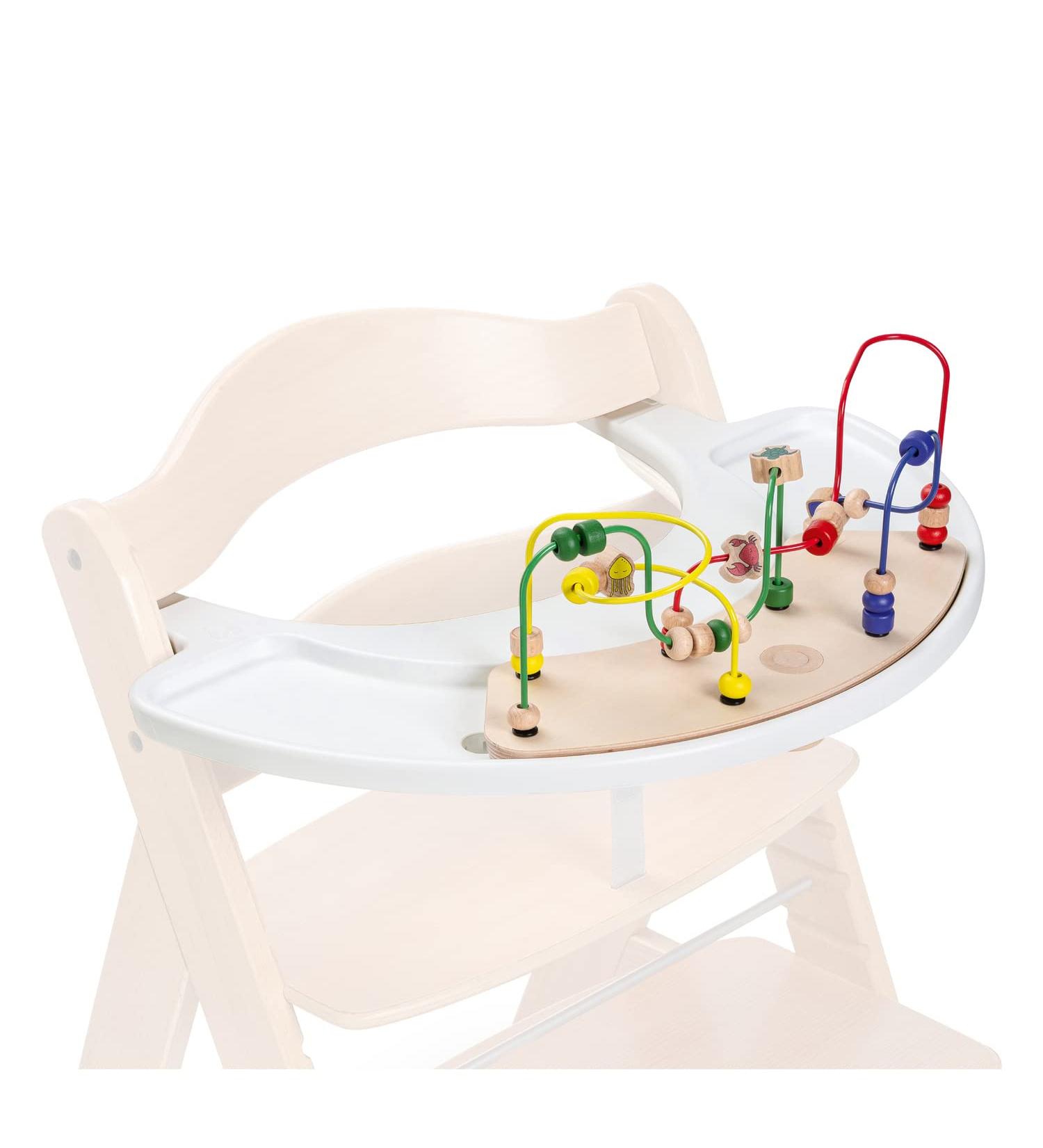 Hauck Alpha+ Click Play Tray Moving Set - FSC Certified Beechwood Highchair Toy - Buy Online on GoSupps.com