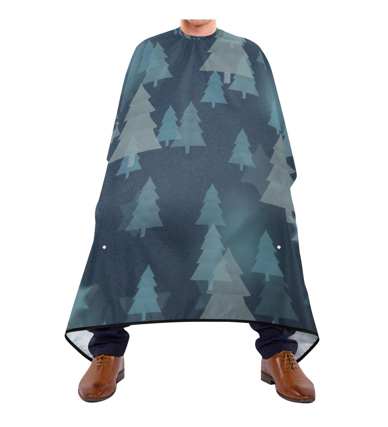 Buy Waterproof Barber Cape - Tree Pattern & Cheetah Haircut Bib for Men & Women | International Shipping Available - Buy Online on GoSupps.com