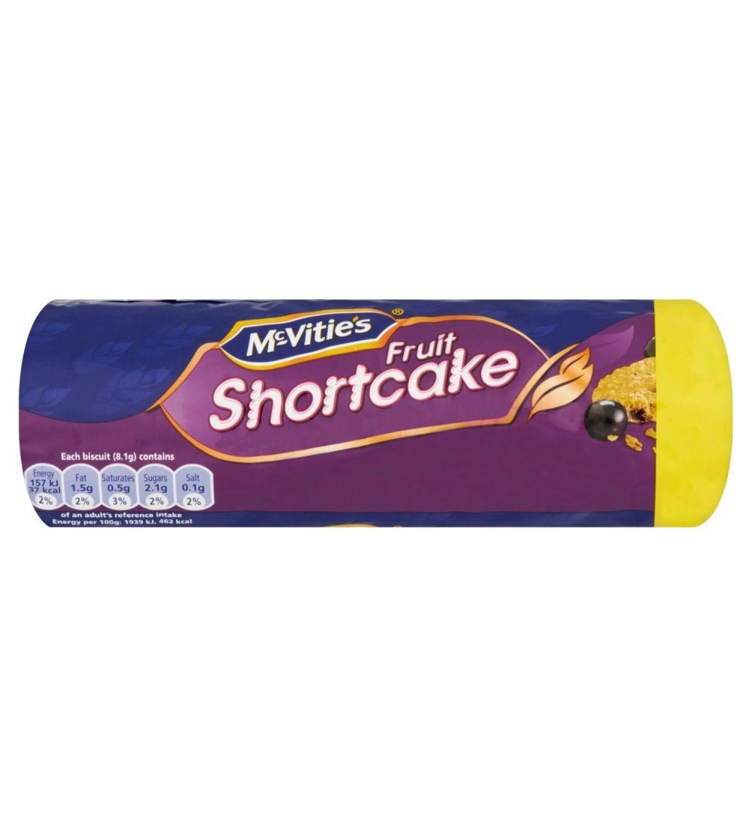 Mcvitie's - Fruit Shortcake - 4 packs of 200g