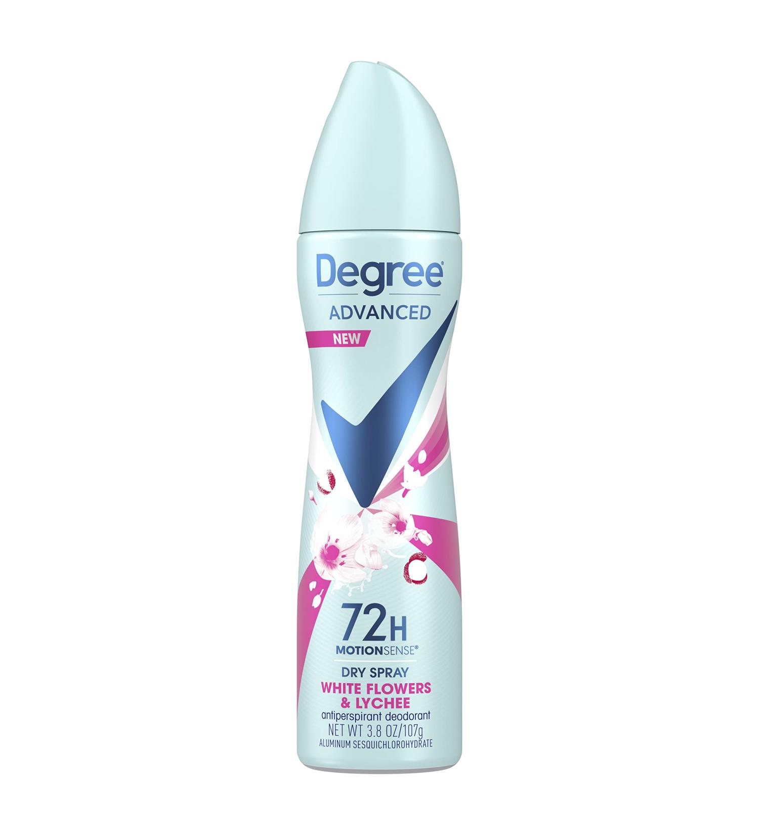 Degree Women White Flowers & Lychee Dry Spray Antiperspirant Deodorant 3.8 oz - Buy Online on GoSupps.com
