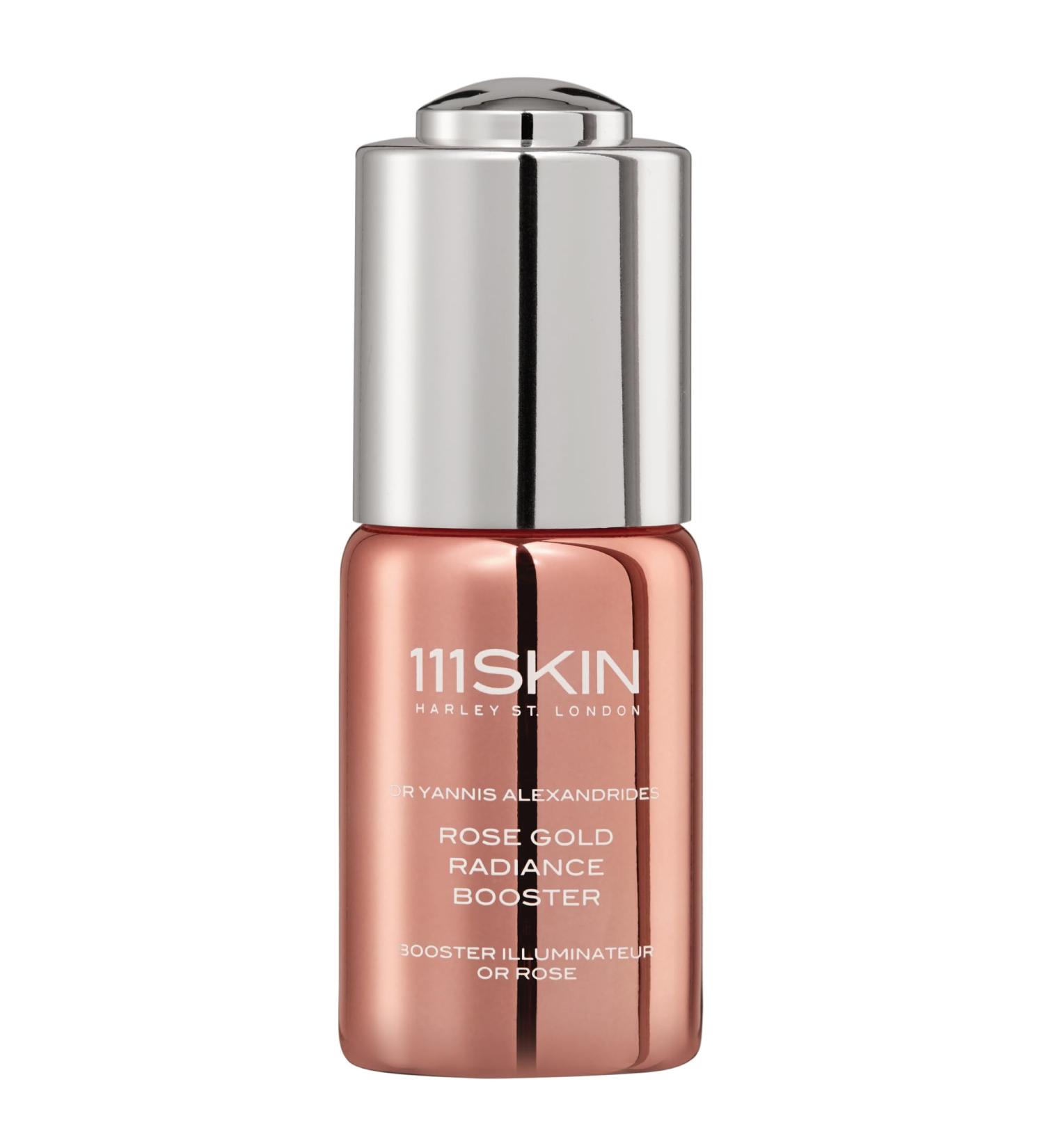 111SKIN Rose Gold Radiance Booster Serum for Face Hydrating Face Glow Serum with Hyaluronic Acid Niacinamide & Damascus Rose for Radiant & Even Skin Tone Suitable for All Skin Types 0.68 fl oz Rose Gold Booster Serum - Buy Online on GoSupps.com