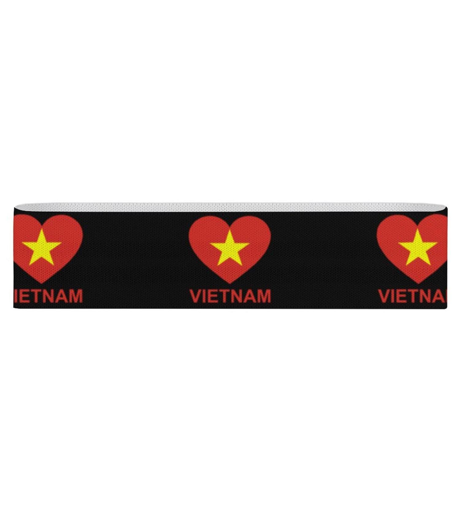 Love Vietnam Yoga Workout Bands - Comfort Legs Booty Resistance Straps for Physical Therapy - Buy Online on GoSupps.com
