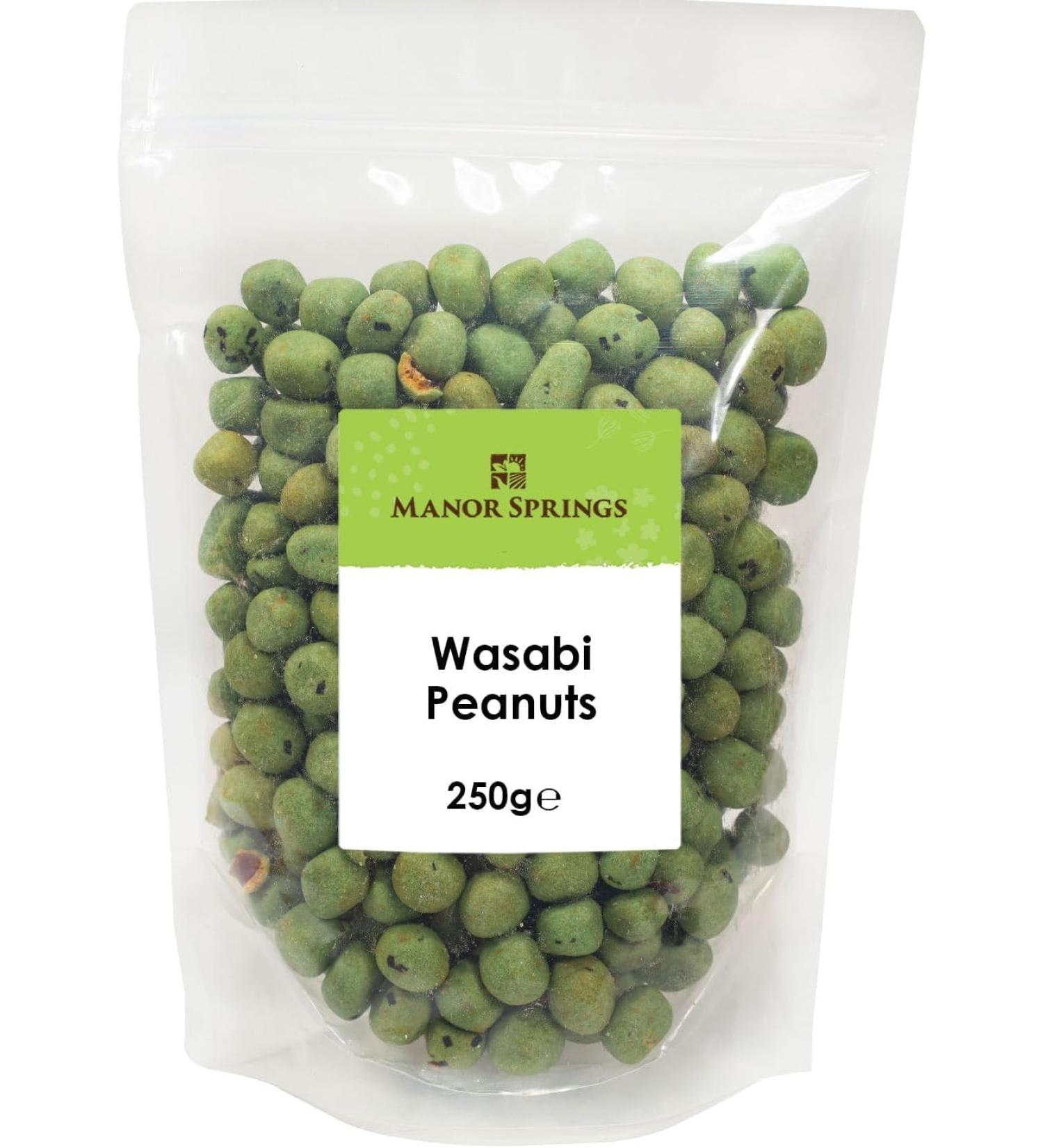Wasabi Peanuts 250g by Manor Springs