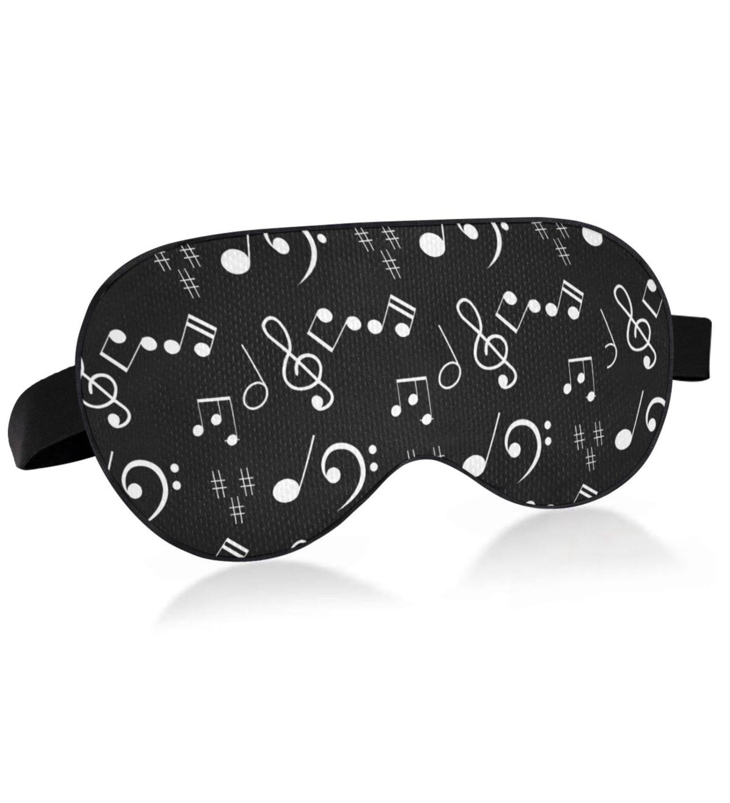 Haskirky Light Blocking Eye Mask for Deep Sleep | Breathable & Adjustable for Men and Women | Ideal for Travel, Yoga, Meditation | Comfortable Smooth Design | Black - Buy Online on GoSupps.com