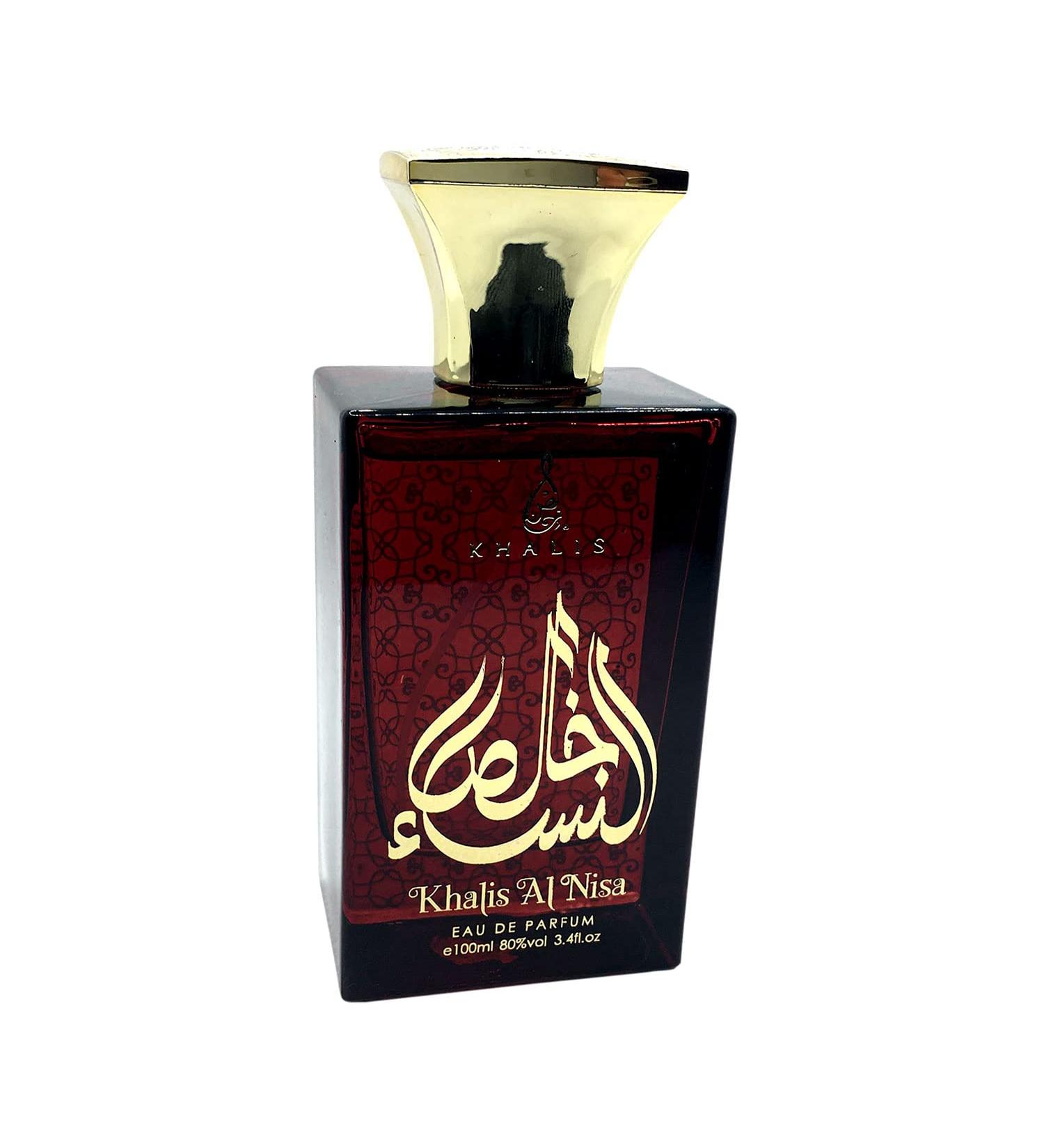 KHALIS AL NISA a Fresh Unisex Perfume with Mandarin Bergamot and Green Notes White Florals and Musk Accords 3.4 Oz - Buy Online on GoSupps.com