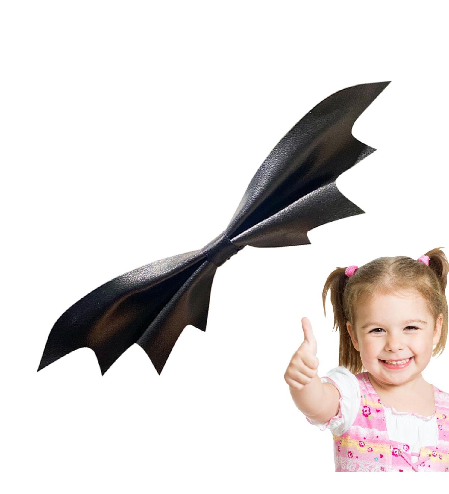 Mimoqk Gothic Hair Clips Gothic Hair Clips Funky Black Bat Wings Hair Pins | Ponytail Duck Beak Headwear Bars Accessories for - Buy Online on GoSupps.com