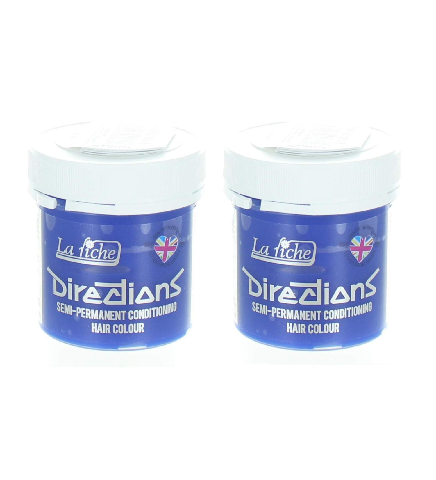 La Riche Directions semi-permanent hair colour tint 2-pack - Pastel Blue Pastel Blue 176 ml (1 pack)