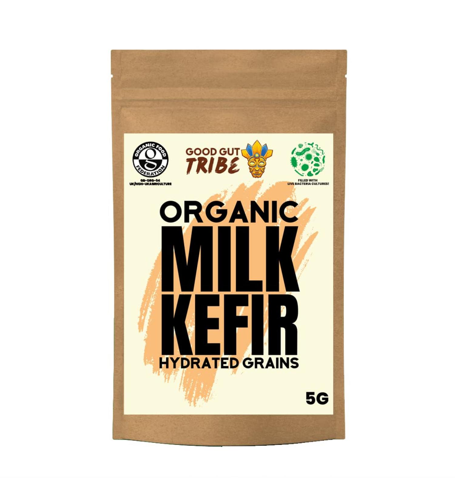 Good Gut Tribe - Organic Milk Kefir Grains (5g) - Buy Online on GoSupps.com