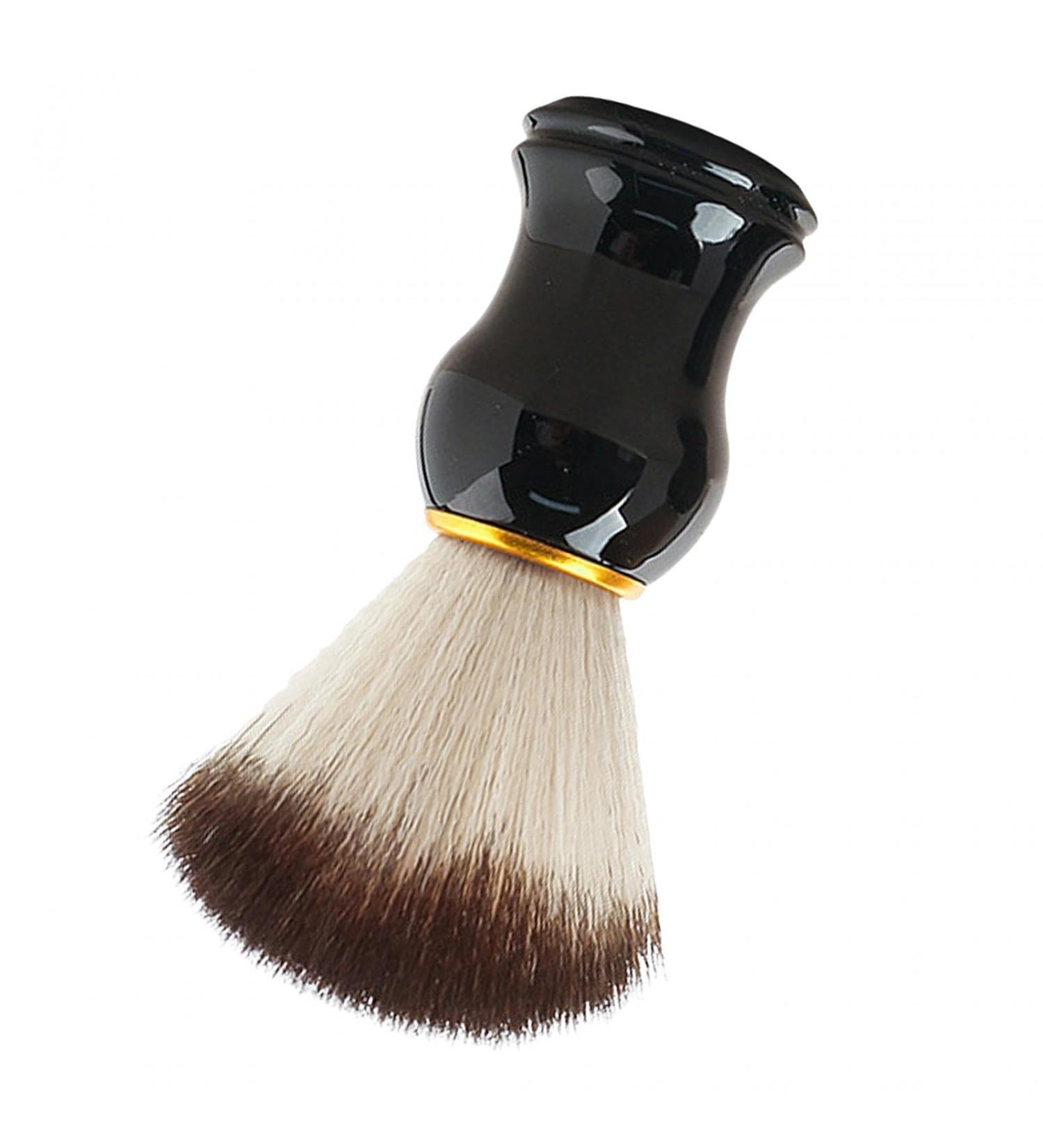 Perfeclan Men's Shaving Brush - Soft Bristles Foaming Soap Brush Rich Foam Ideal Father's Day Gift - Gold Edge Design - Buy Online on GoSupps.com
