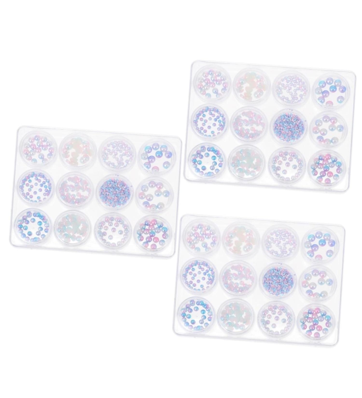 FRCOLOR 36 Boxes Nail Decoration Nail Accessories Nail Art Set Fingernail DIY Decoration Three-Dimensional Nail DIY Decoration Ornament Nail DIY Pendant Nail Art Pendant Jelly Decorate Charm - Buy Online on GoSupps.com