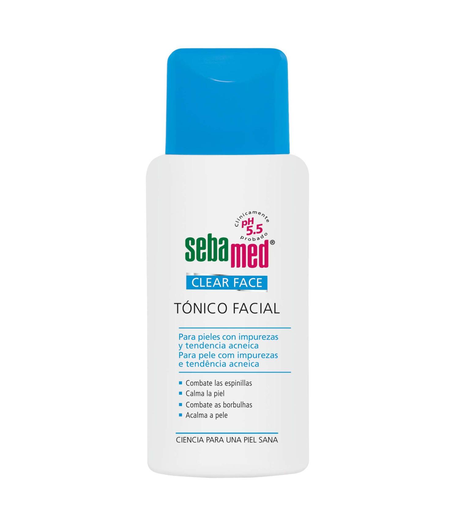 SEBAMED Sebamed Clear Face Facial Toner | For oily skin with imperfections or acne-prone skin Helps effectively fight skin impurities 150 ml size