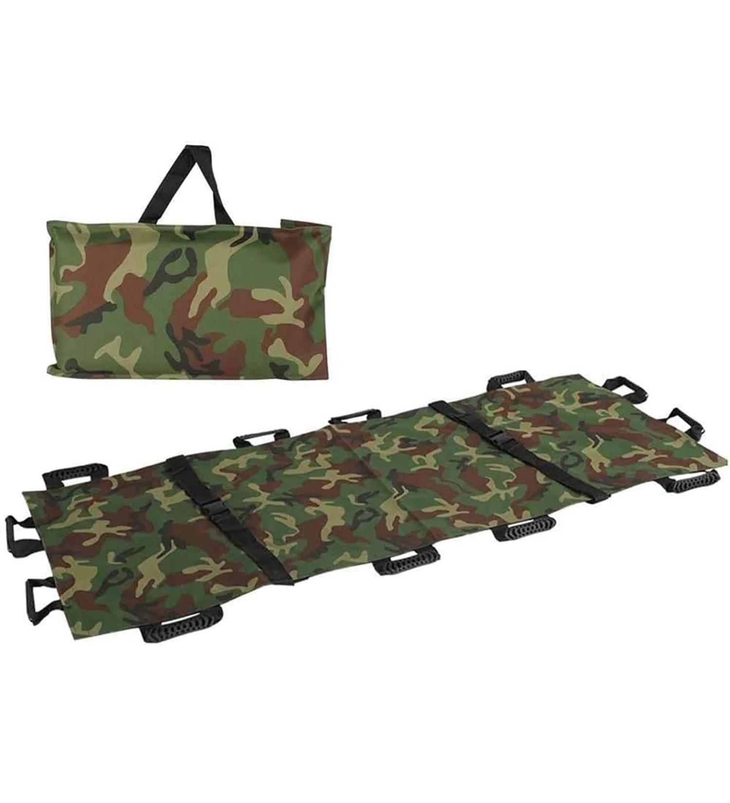 Emergency Stretcher Twith 12 Handles Waterproof Foldable Emergency Rescue Back Stretcher with Storage Bags for Clinic Home Sports Venues (Color : C) - Buy Online on GoSupps.com