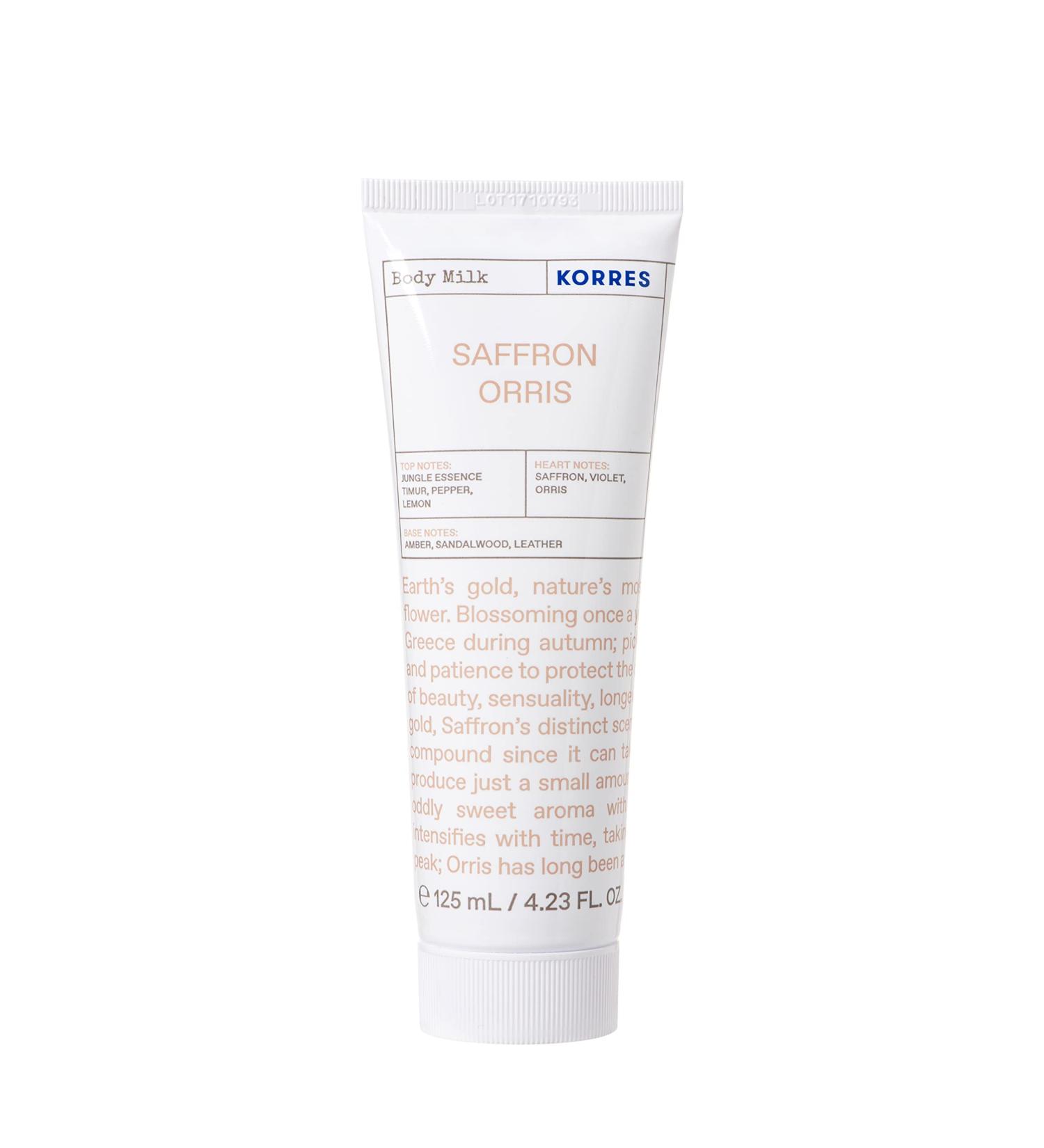 Les Essentiels Body Milk - Saffron Iris 125ml | Korres - Luxurious Hydration International Shipping Available - Buy Online on GoSupps.com