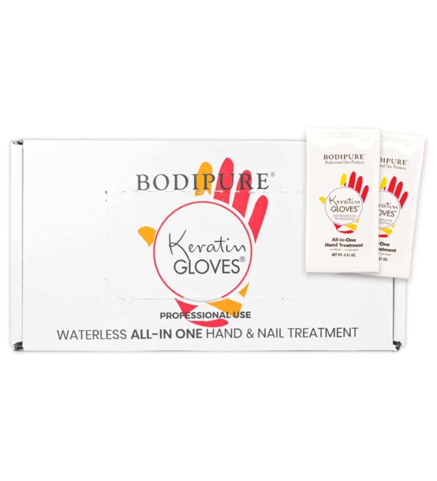 BODIPURE Professional Keratin Gloves - Nourishing Hand Treatment for Salon Manicures - Buy Online on GoSupps.com