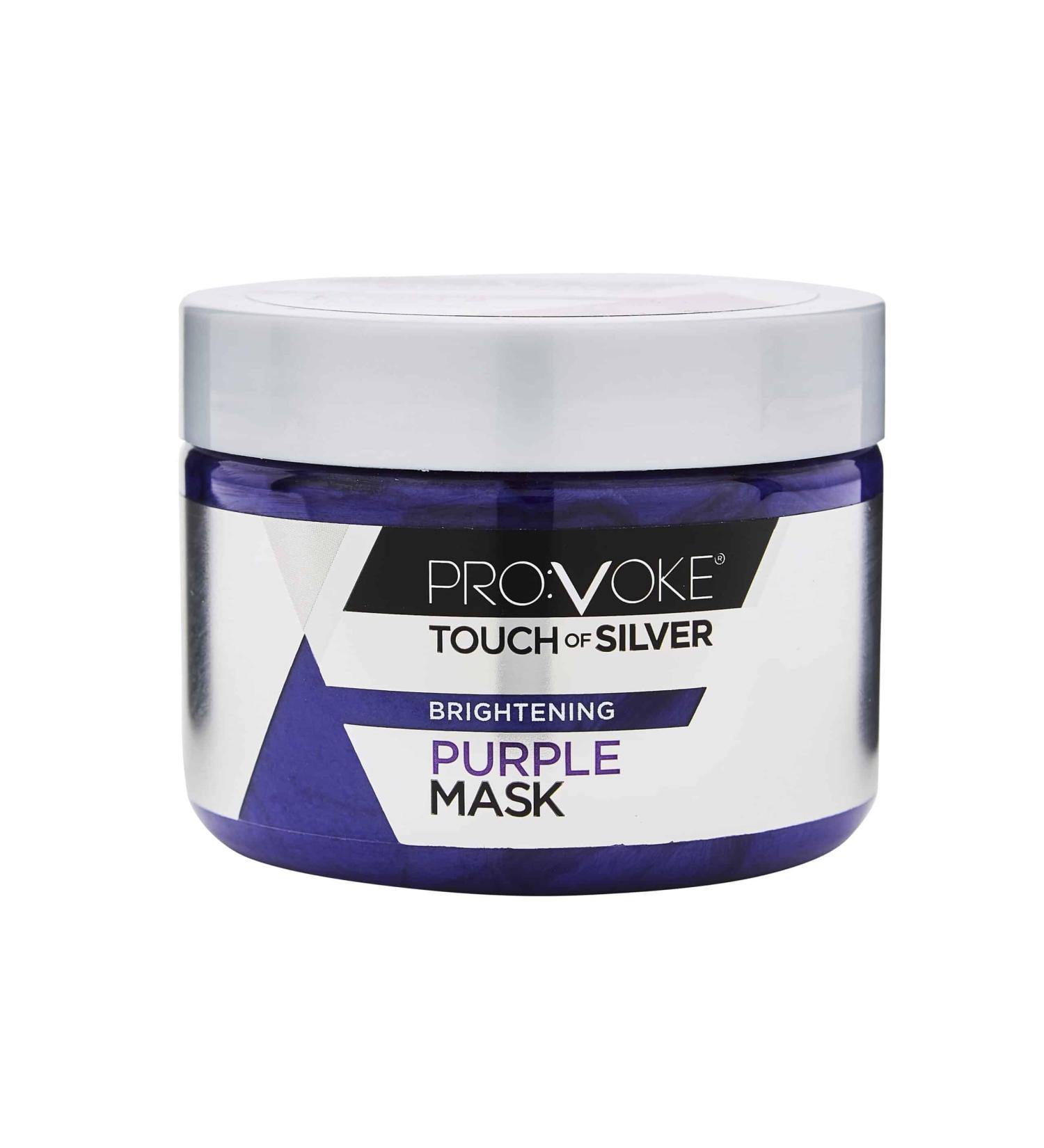  PROVOKE Pro: Voke Touch of Silver Purple Lightening Mask 300ml - Buy Online on GoSupps.com