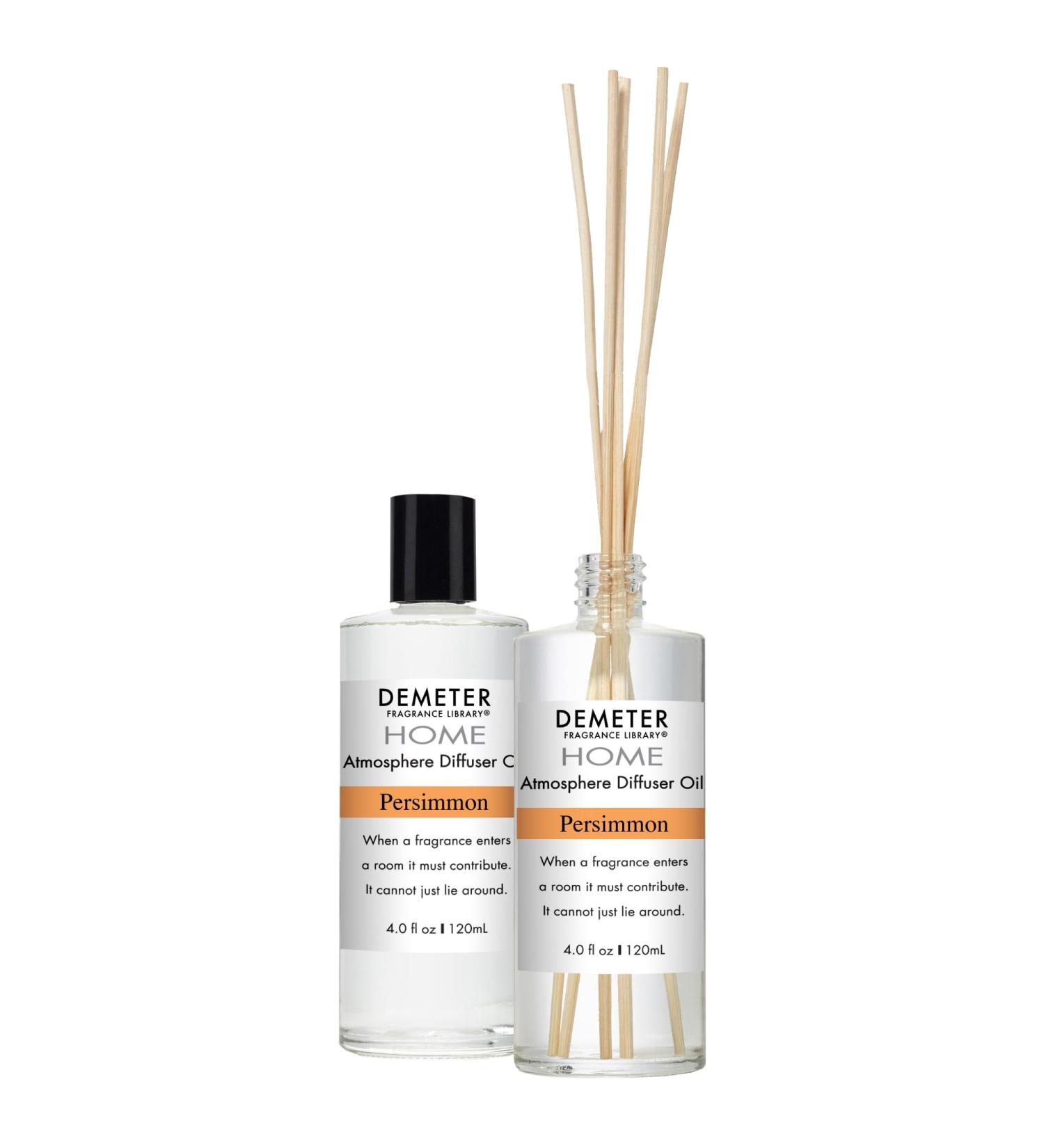 Demeter Persimmon Diffuser Oil Reeds Included Reed Diffuser Oil Refill 4 Oz