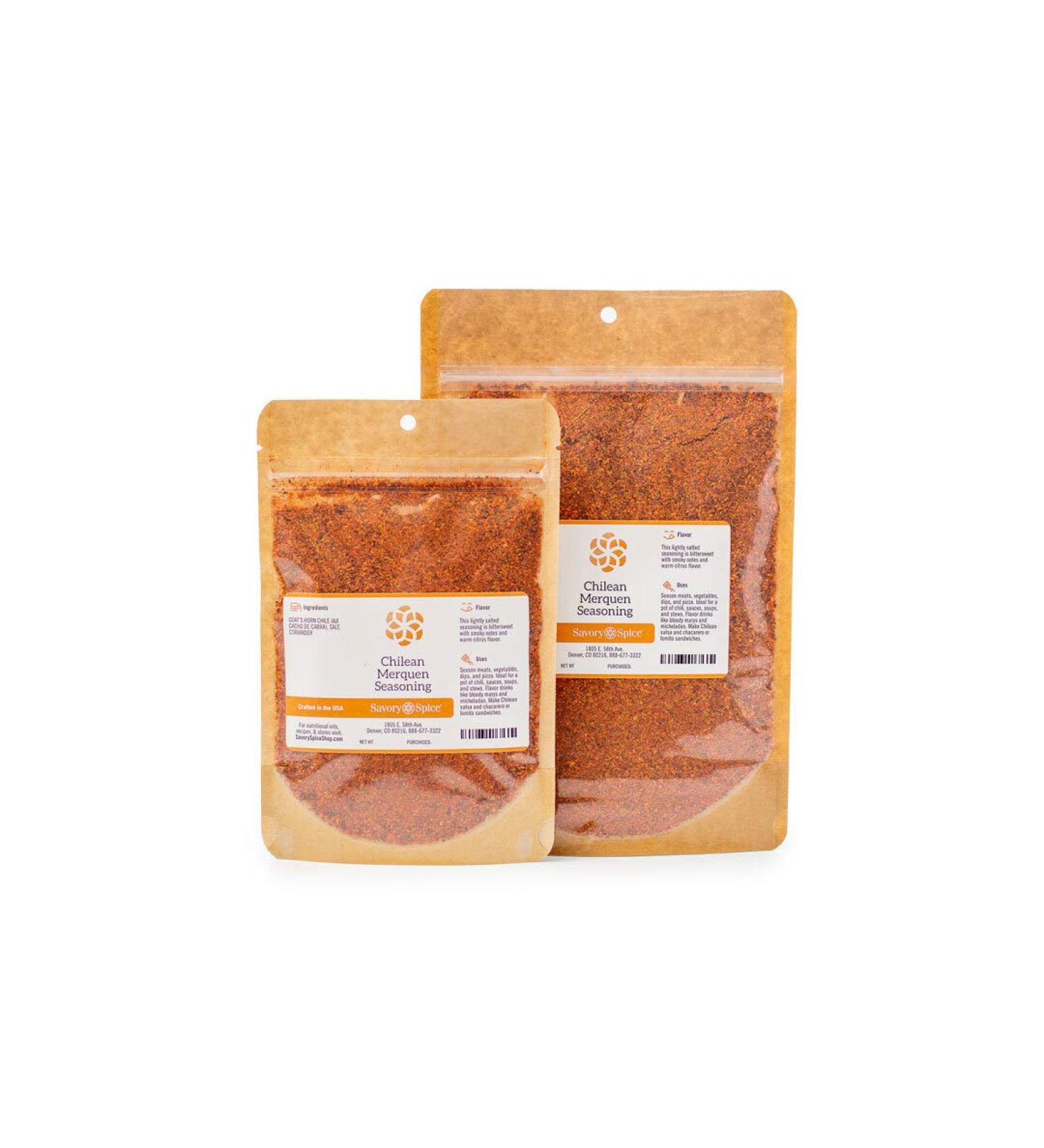 Chilean Merquen Seasoning - Savory Spice, 4oz Bag | Premium Quality - Buy Online on GoSupps.com