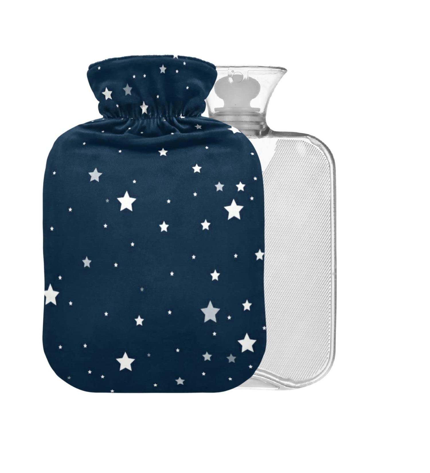 Bright Star 2L Hot Water Bottle - BPA-Free Large Bag for Pain Relief & Hot/Cold Therapy - Buy Online on GoSupps.com