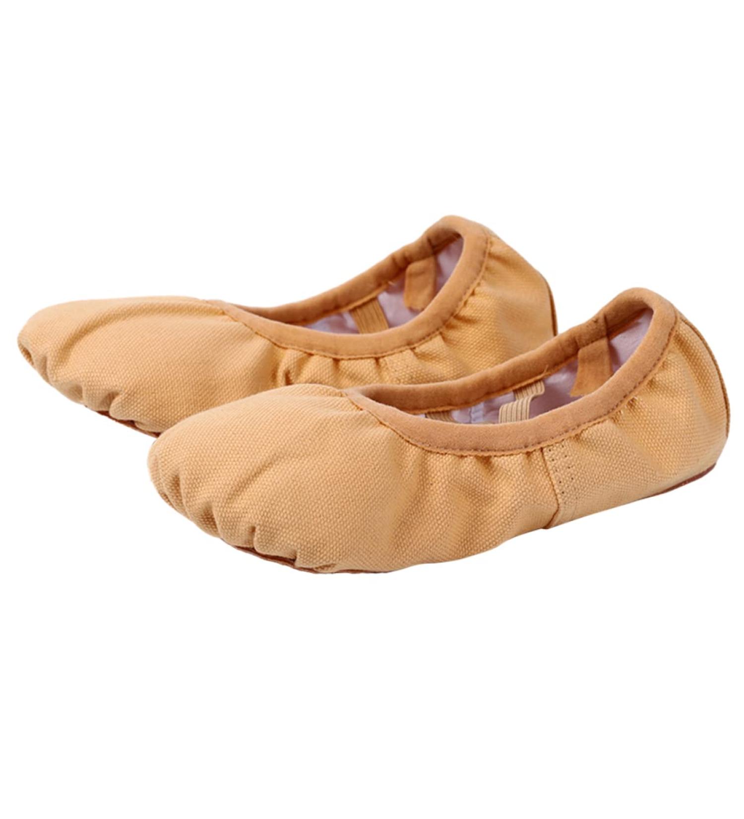 Buy Lurrose Foldable Ballet Shoes - Travel Friendly Stretch Sole Ideal for Ballet & Yoga - Comfortable Slippers for Dance Exercises - Buy Online on GoSupps.com