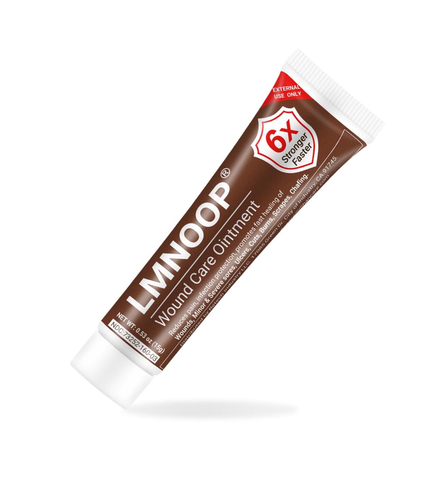 LMNOOP Wound Care Cream Skin Healing & Repair Ointment for Infection Ulcers Cuts Scrapes Burns Bites Surgical and Various Wounds Pressure Treatment Products & Bed Sore Cream 0.53 Ounce (Pack of 1) - Buy Online on GoSupps.com