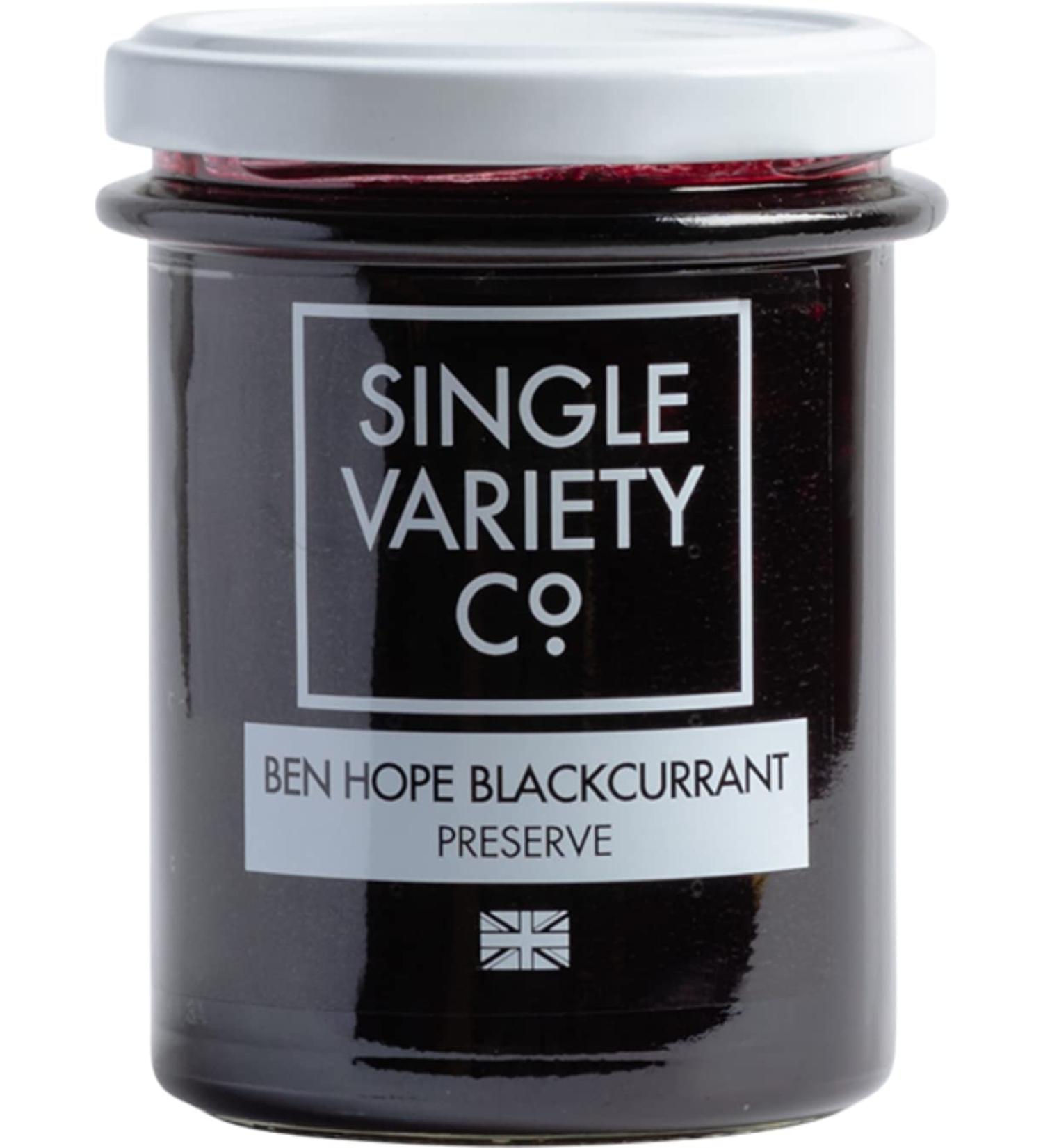 Single Variety Co. Ben Hope Blackcurrant Preserve 225g