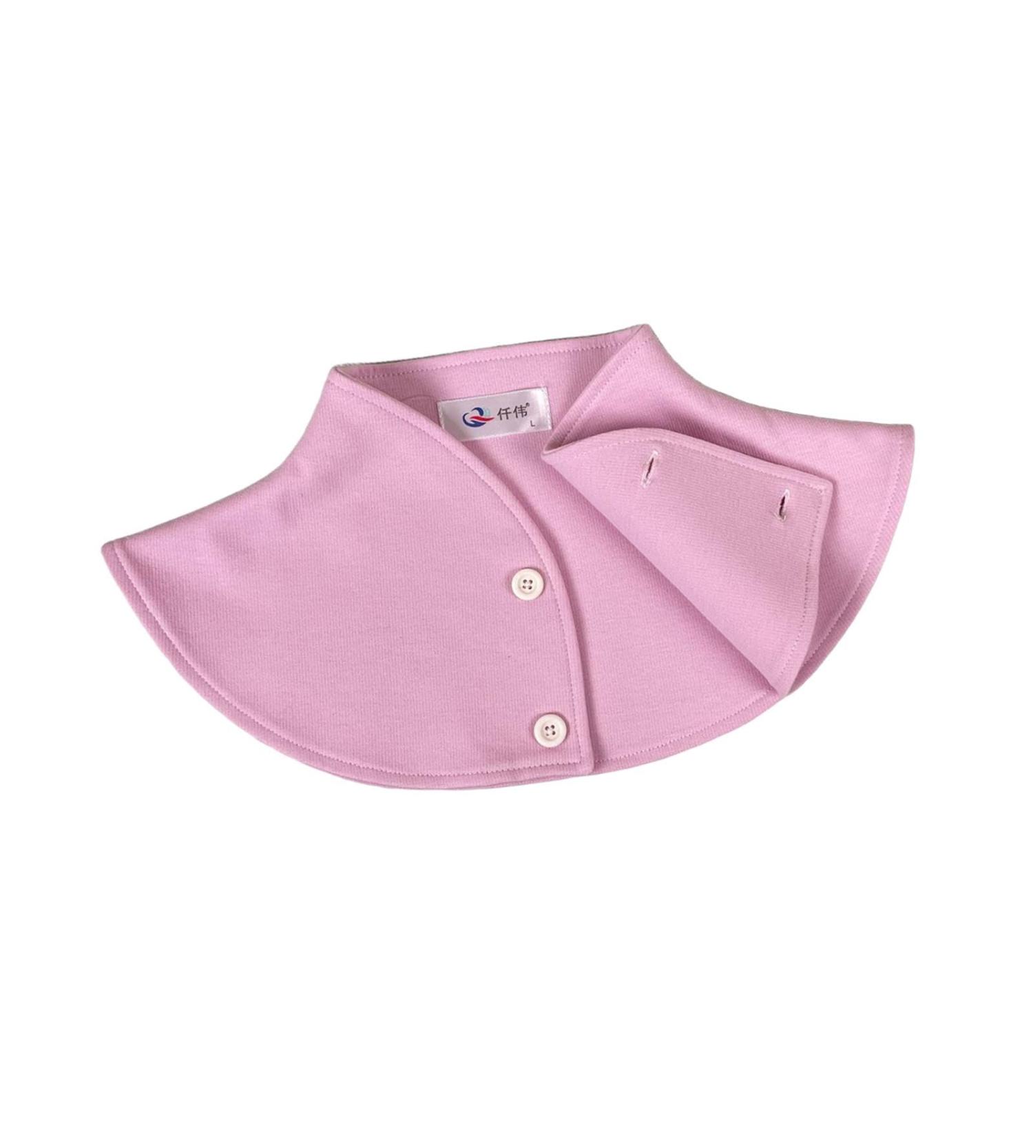 Amagogo Summer Air-Conditioned Room Shoulder Pads & Neck Sleeves - Breathable Soft Warmth for Sleeping | Pink Rose - Buy Online on GoSupps.com