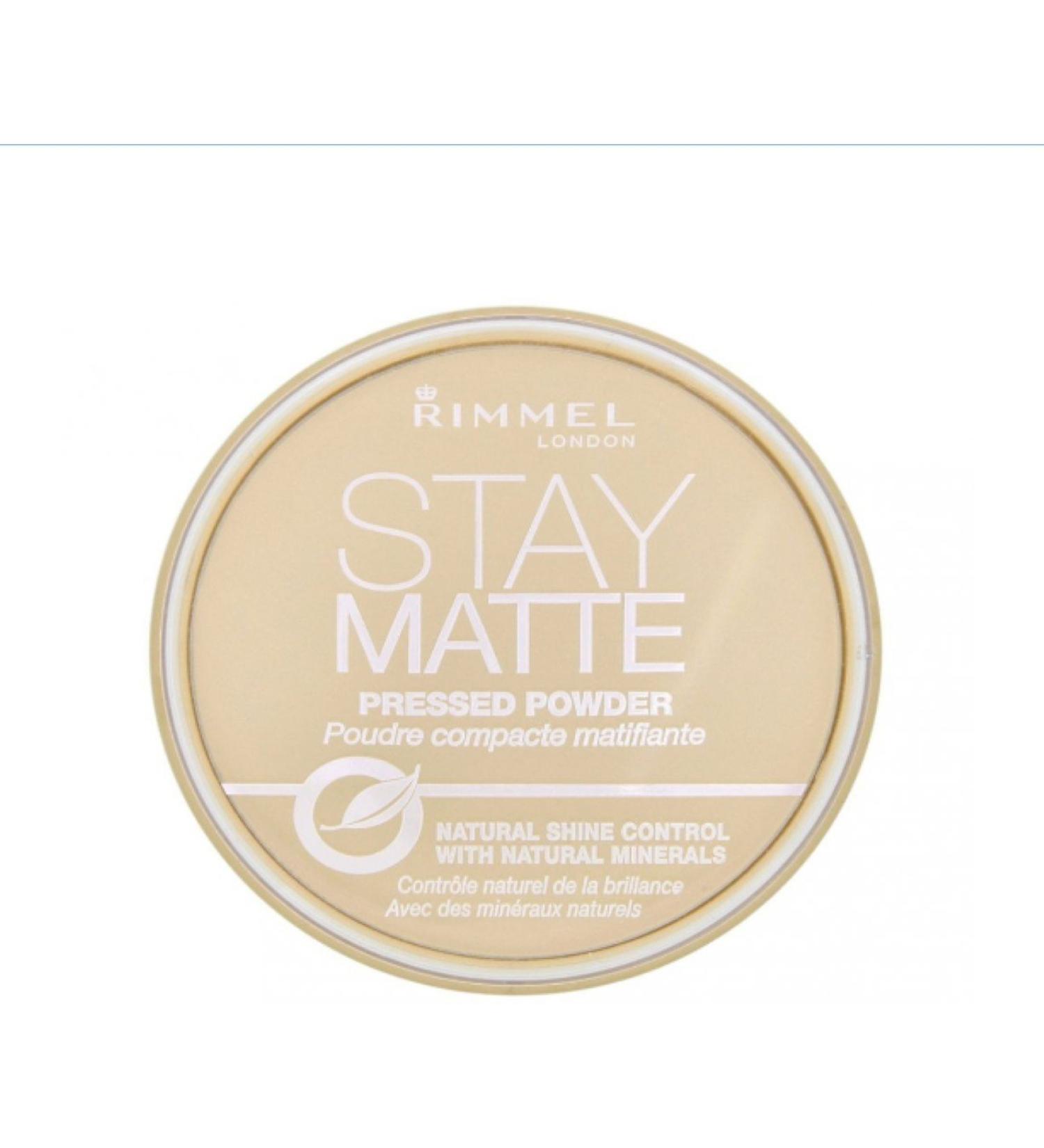 Rimmel London Stay Matte Pressed Powder Sandstorm 004 0.49 oz (Pack of 7)