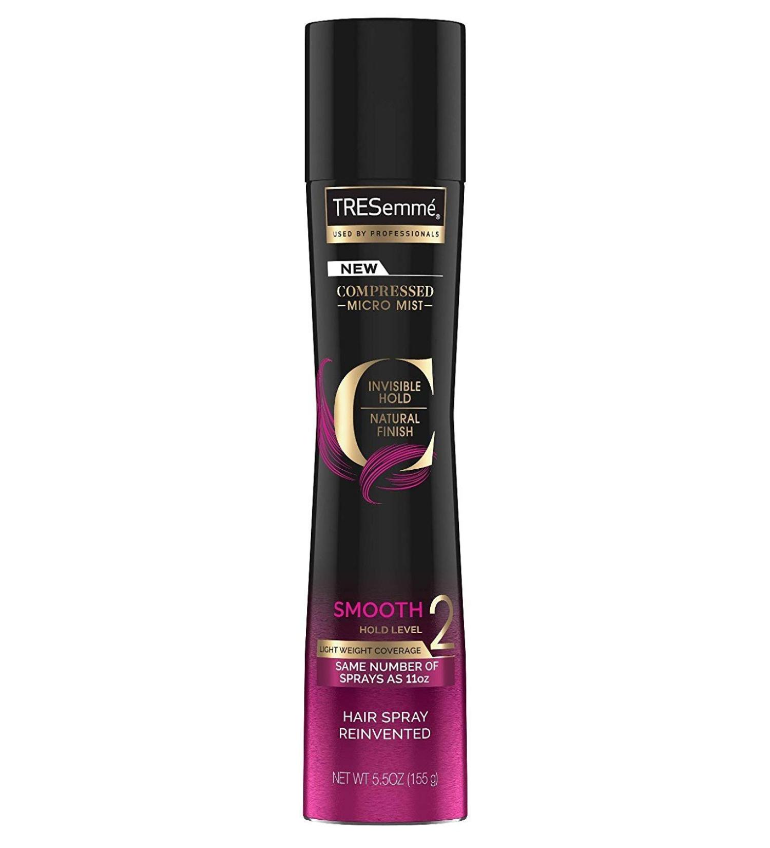 Tresemme Compressed Micro Mist Smooth 2 Hold 5.5 Ounce (162ml) (2 Pack) Unscented 5.5 Ounce (Pack of 2)