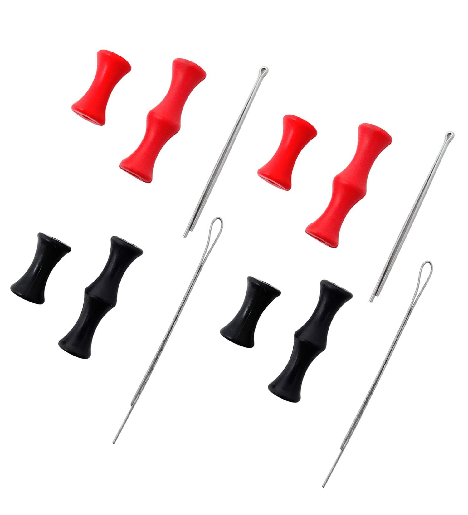 HONBAY Bowstring Finger Savers - Set of 4 | Archery Finger Guards for Hunting and Bowfishing - Buy Online on GoSupps.com