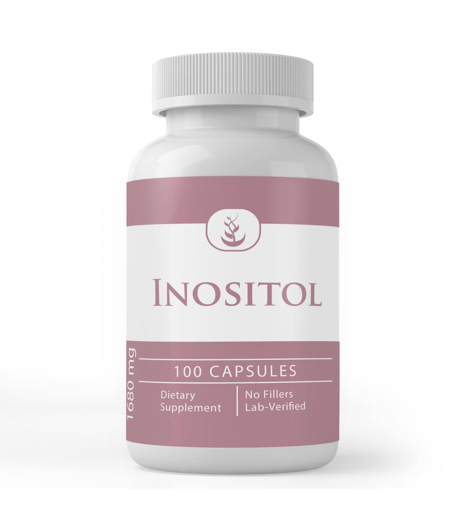 PURE ORIGINAL INGREDIENTS Inositol (100 Capsules) Always Pure No Additives Or Fillers - Buy Online on GoSupps.com
