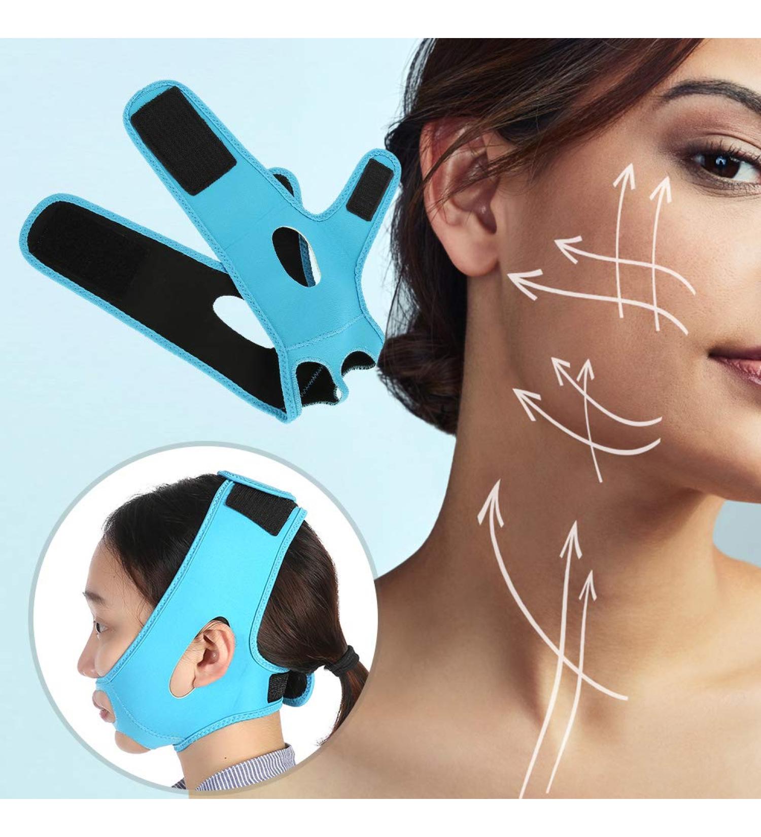 Face Lifting Belt - V-Line Lift Up Strap for Cheek and Chin Slimming - Buy Online on GoSupps.com