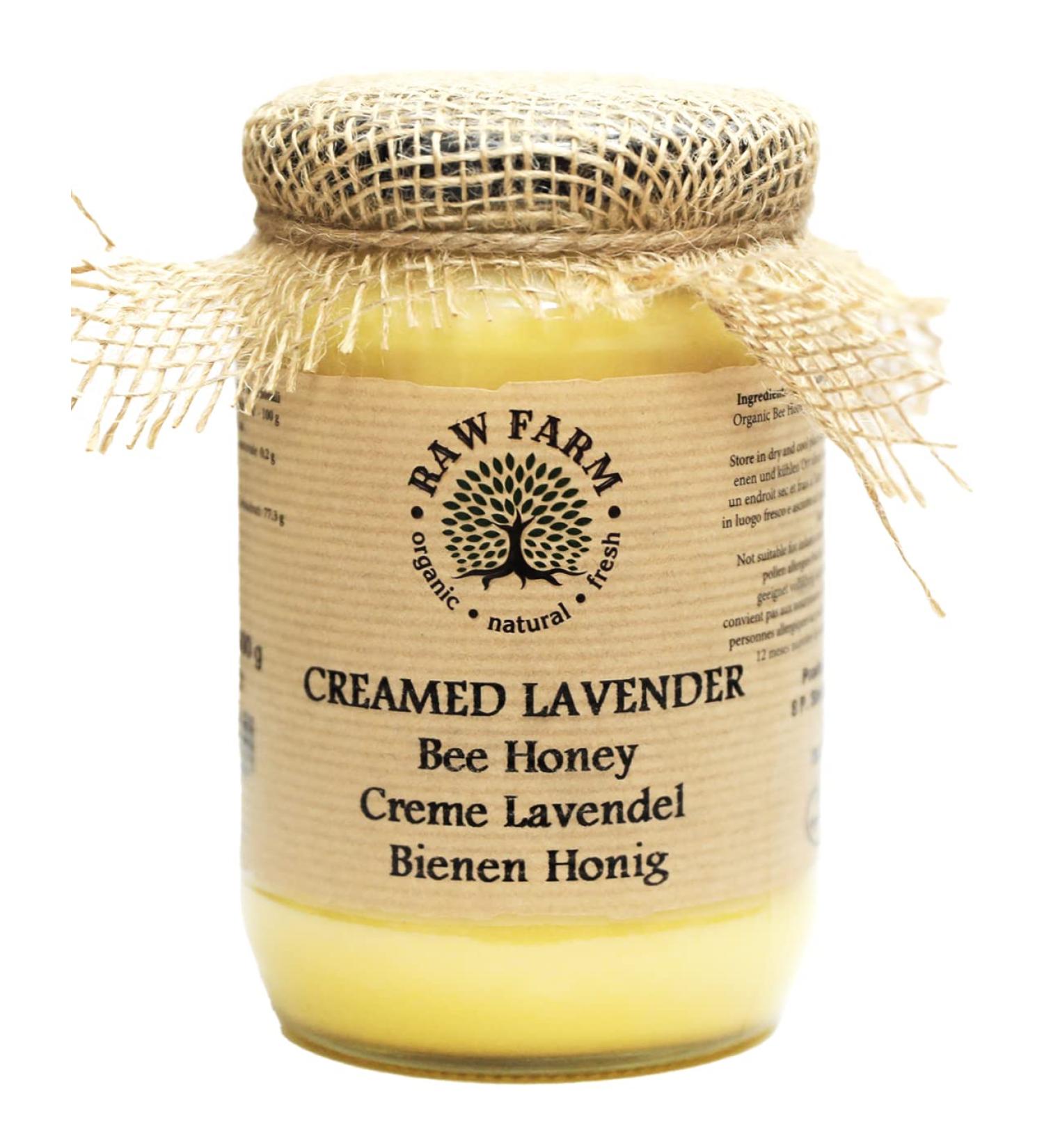 900 g Organic Creamed Lavender Honey - Buy Online on GoSupps.com