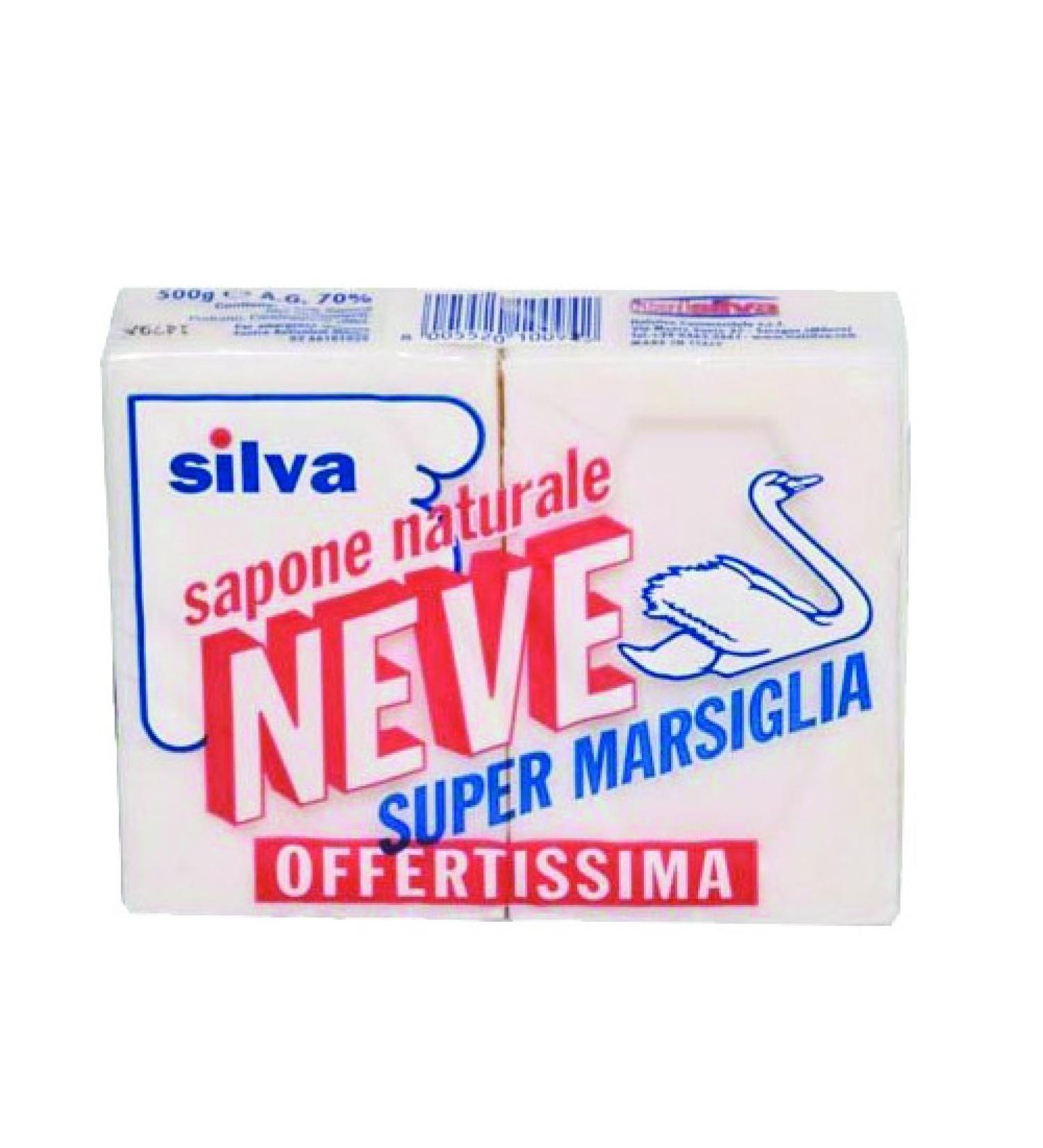Omino Bianco New Marseille Sapon Natural 2 Pieces x 250 g