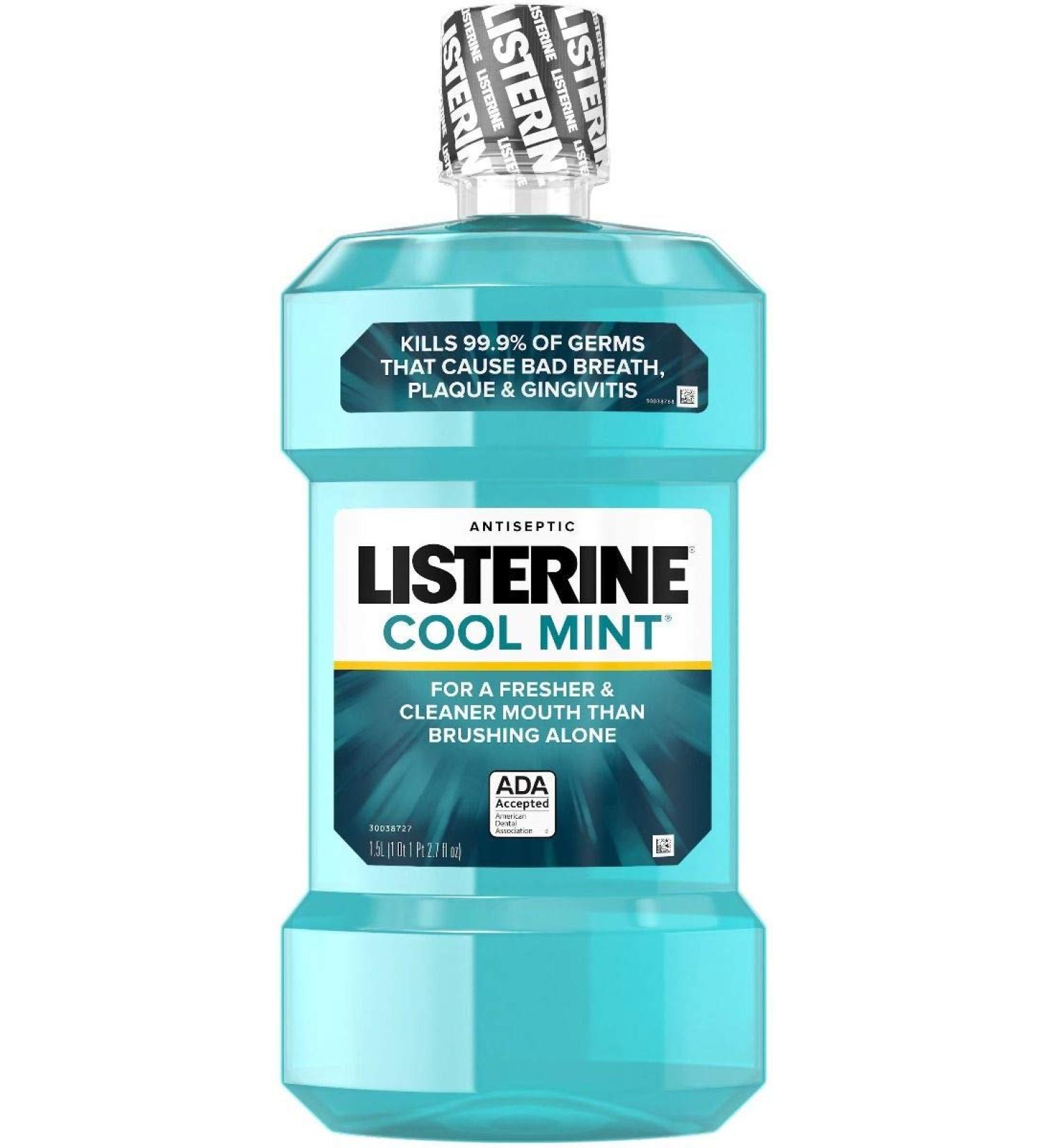 Listerine Antiseptic Mouthwash Cool Mint 50.7 oz