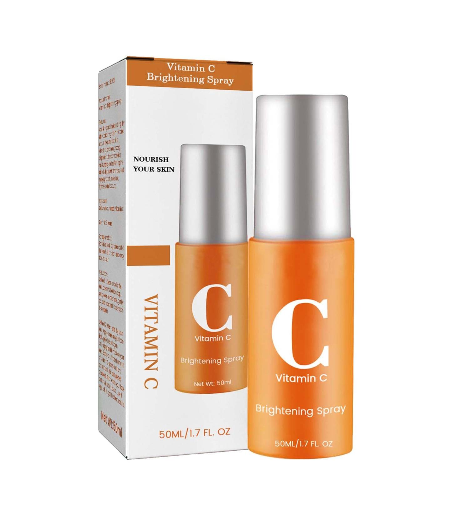Vitamin C Face Mist VC Skin Brightening Facial Spray Skin Barrier Repair Improve Uneven Skin Relieves Dark Spots Spray Moisturiser VC Hydrating Serum Spray Deeply Moisturizing - Buy Online on GoSupps.com