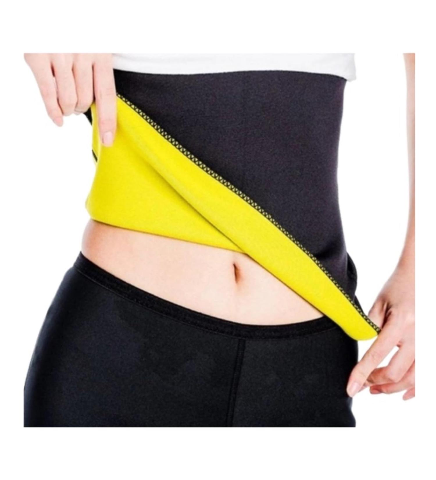 Back Brace Lumbar Support Waist Trainer Belt Waist Trainer Tummy Belly Reduce Postpartum Slimming Waist Waist Belt(Medium) Medium Yellow - Buy Online on GoSupps.com