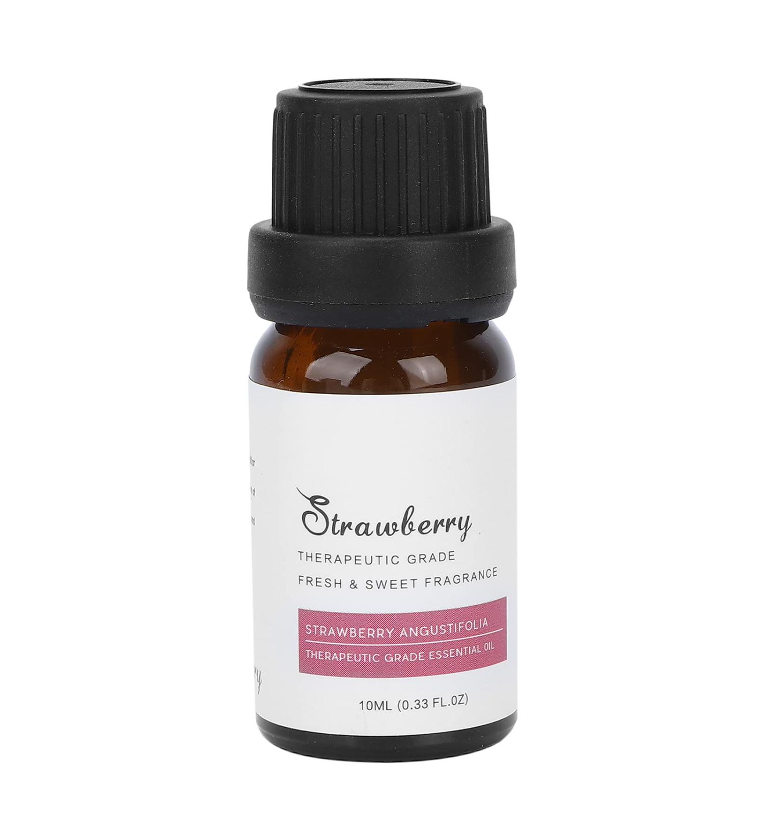 Strawberry Massage Etheric Oil | Pure Natural Aromatherapy Fragrance for Diffusers Humidifiers Yoga & Body Care - 10ml - Buy Online on GoSupps.com
