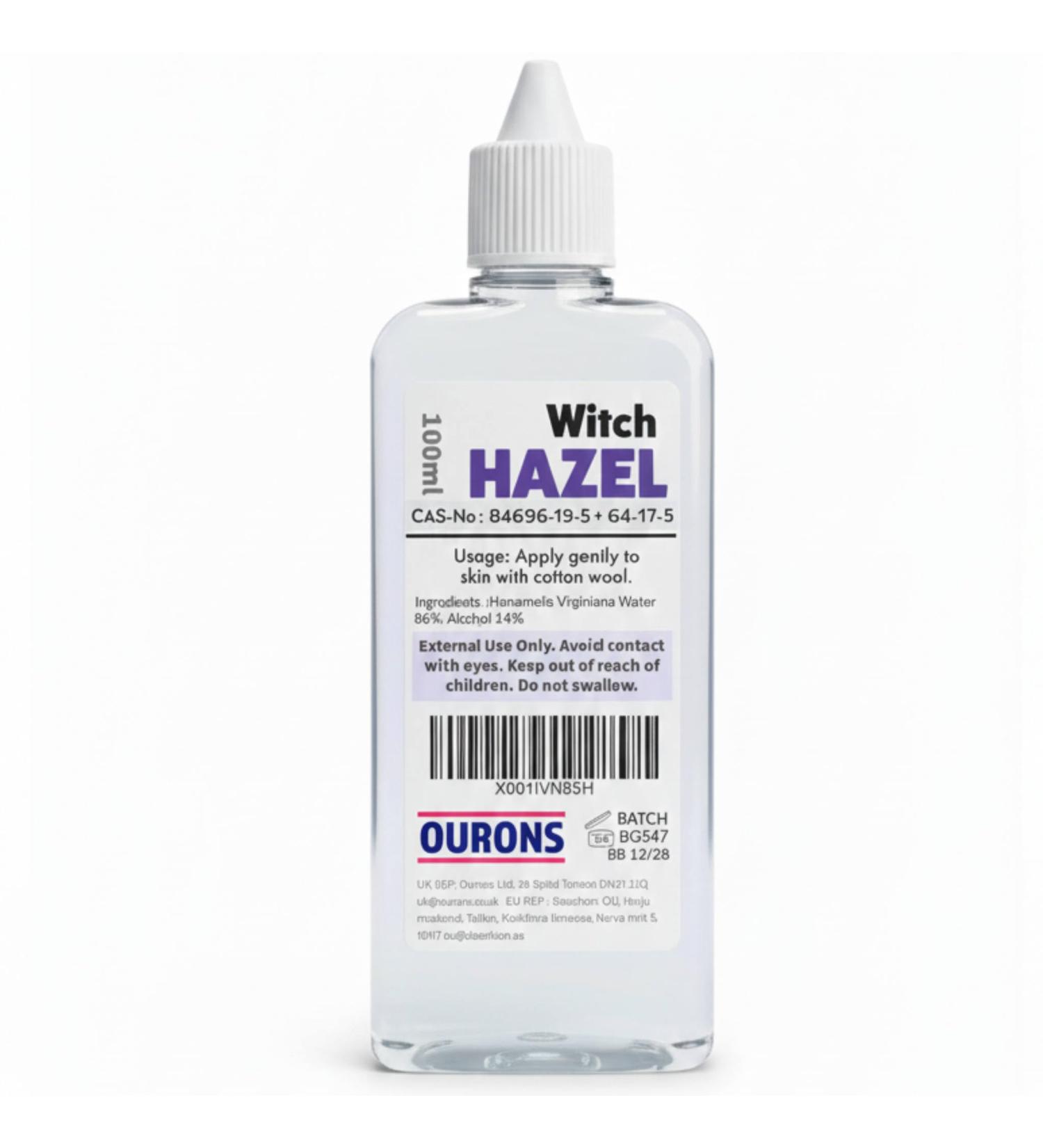  OURONS Witch Hazel Liquid 100ml - Buy Online on GoSupps.com