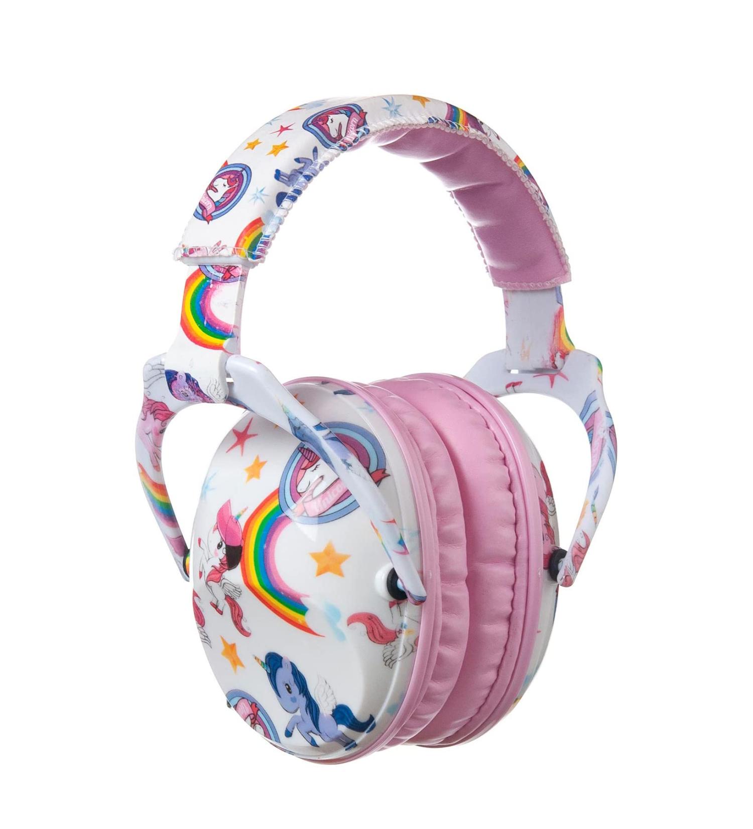 PROTEAR SNR 28 dB Kids Ear Protection Ear Muffs - Unicorn Design for Noise Sensitivity Children - Ideal for Fireworks, Travel, Sports Events - 15*13*10cm - Buy Online on GoSupps.com